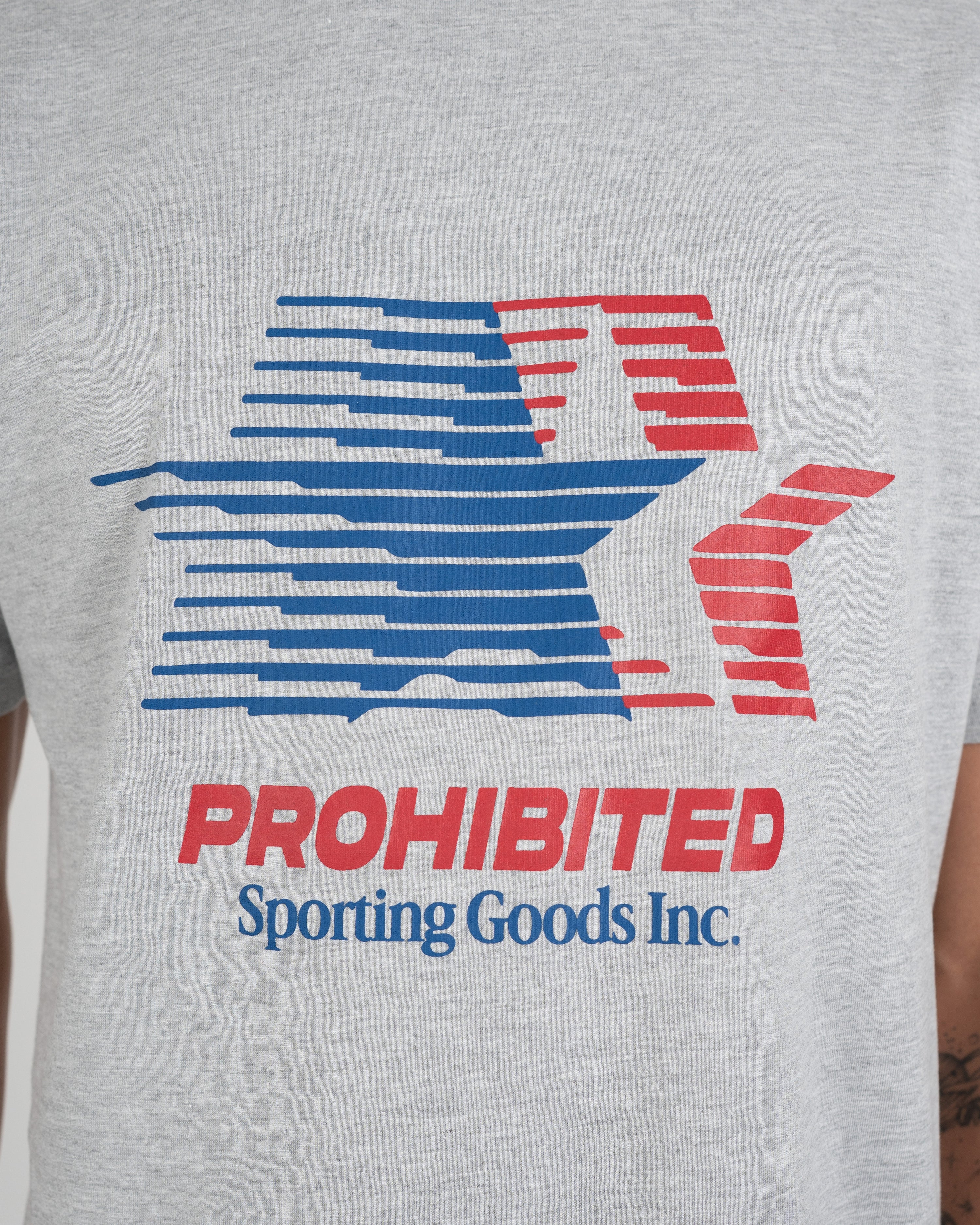 Sporting Goods Tee Grey Melange