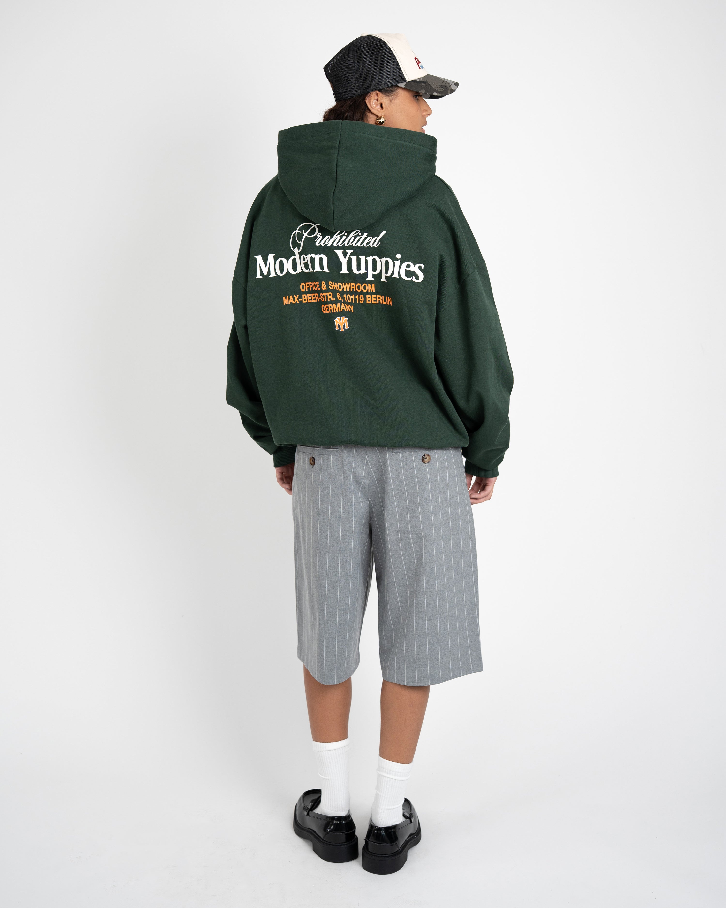 Modern Yuppie Hoodie Green