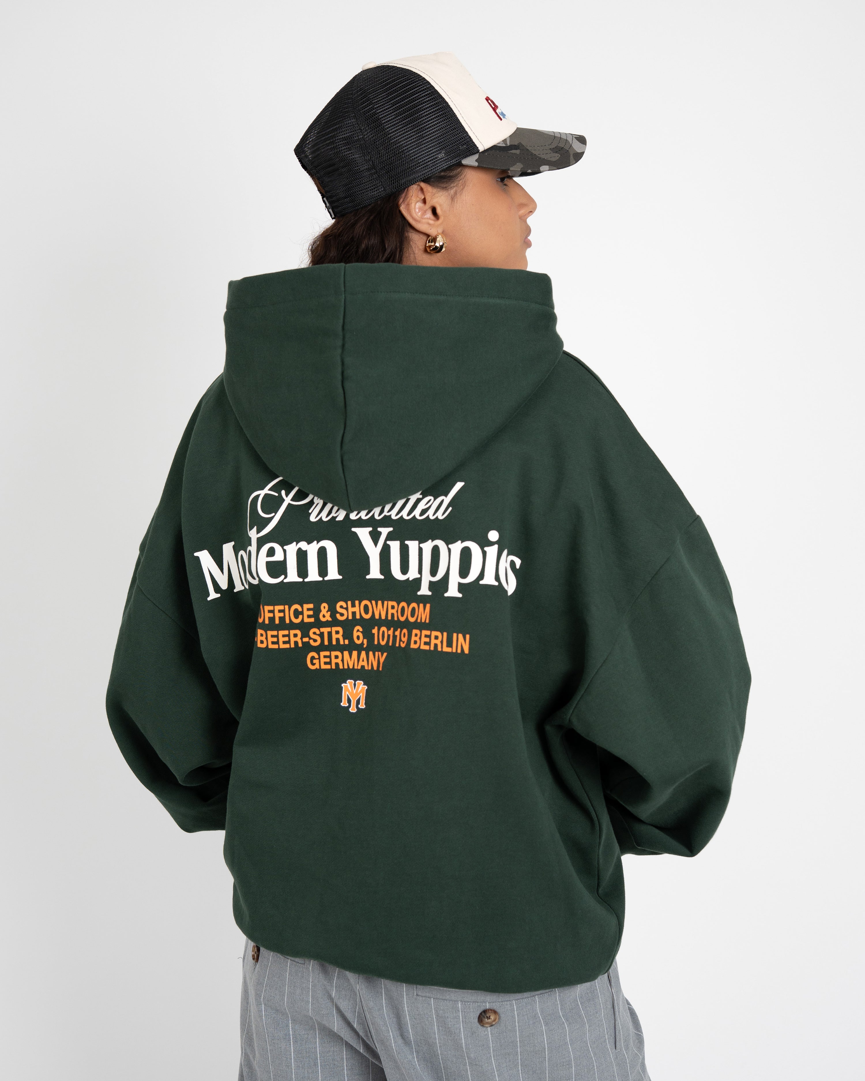 Modern Yuppie Hoodie Green