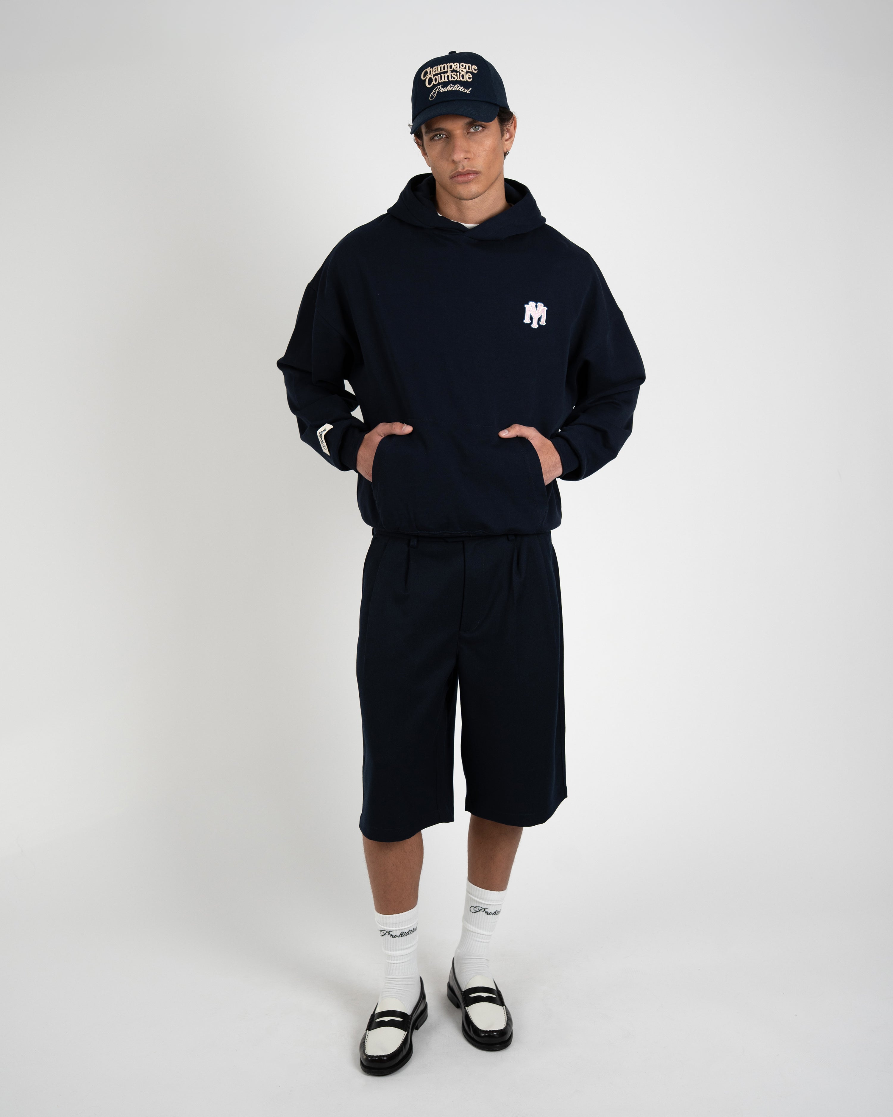 Modern Yuppie Hoodie Deep Blue