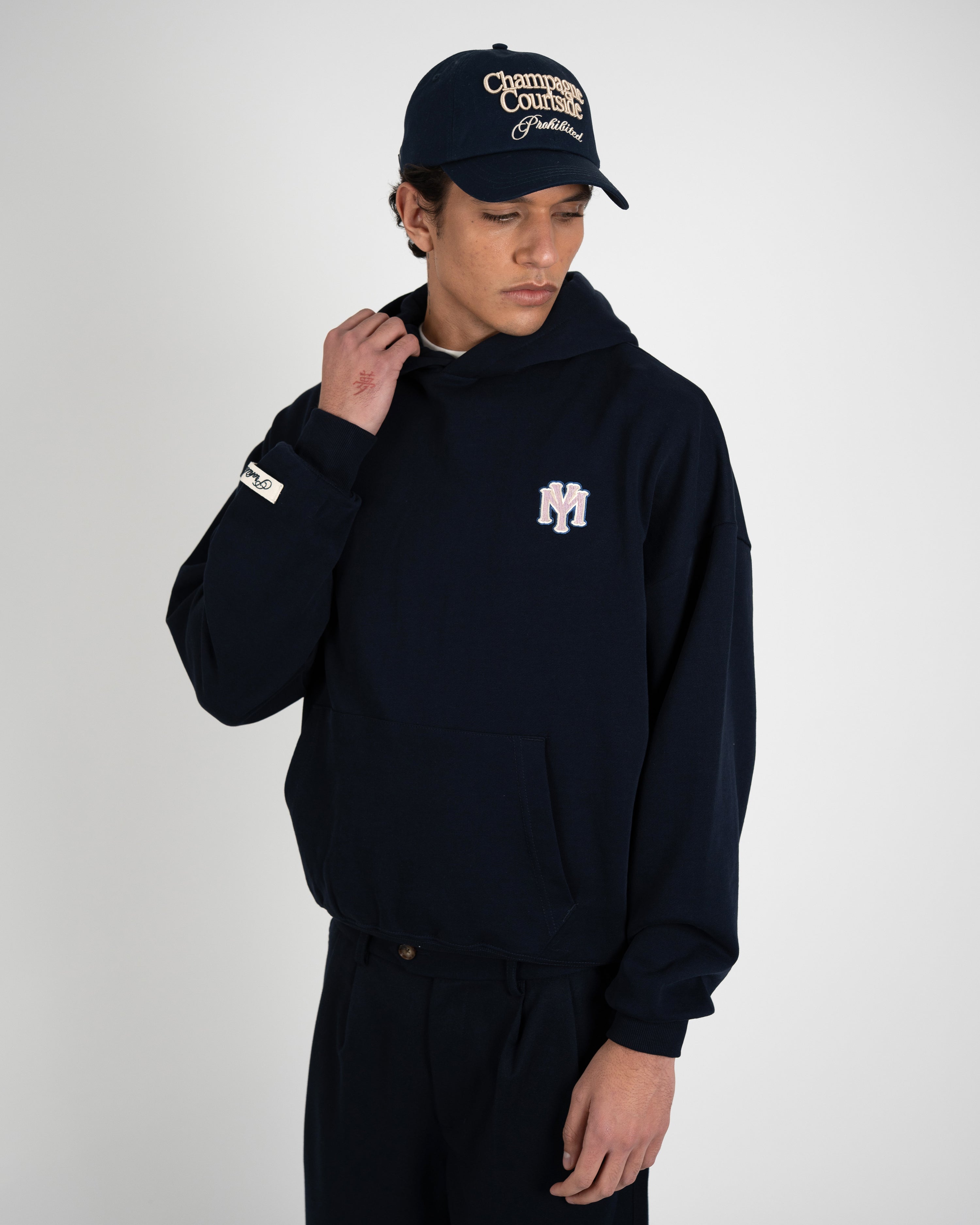 Modern Yuppie Hoodie Deep Blue