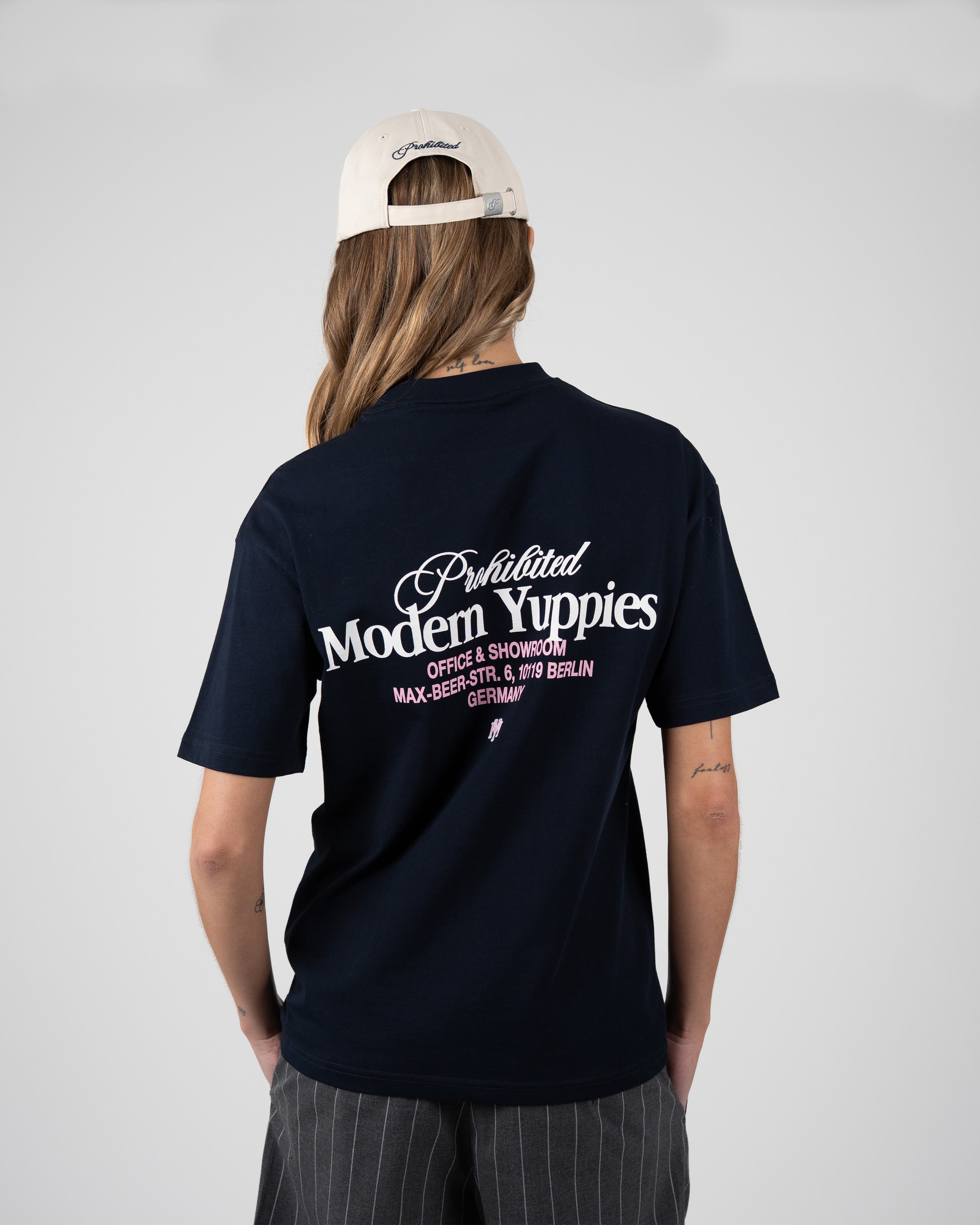 Office Tee Deep Blue