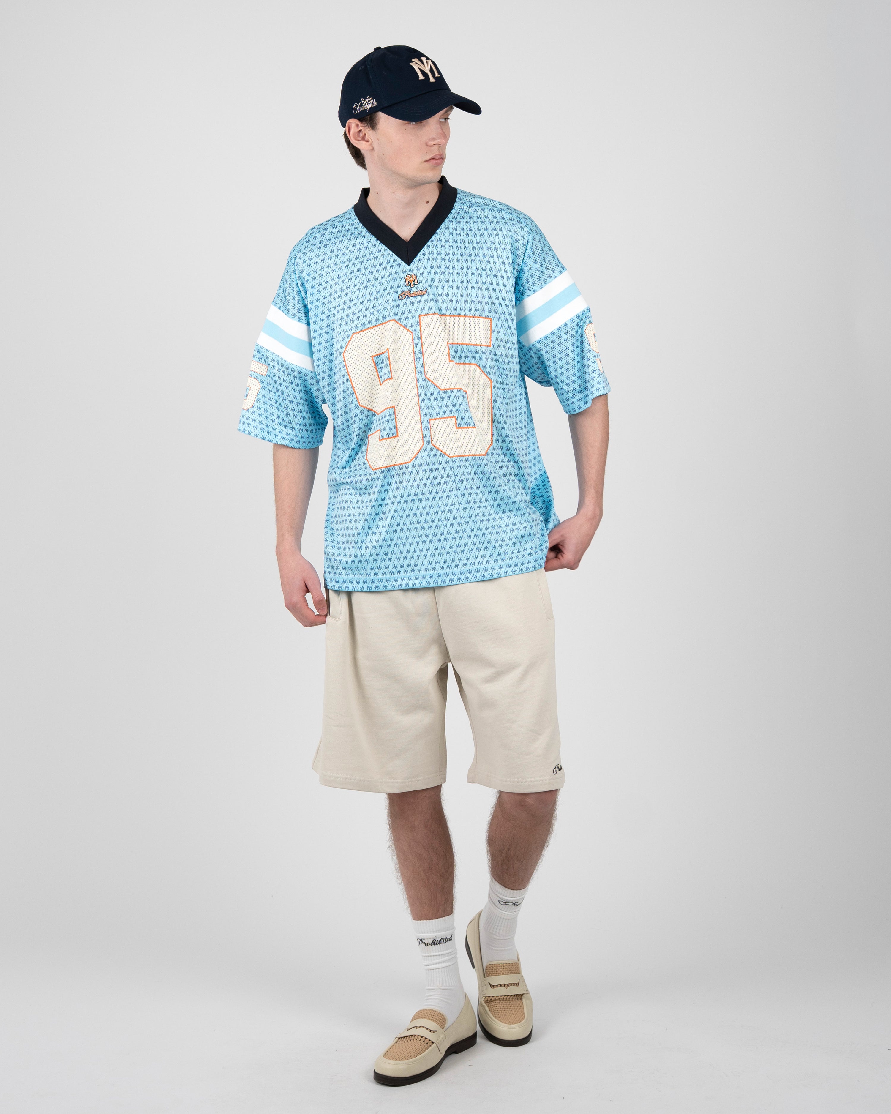 95 Trikot Tee Blue