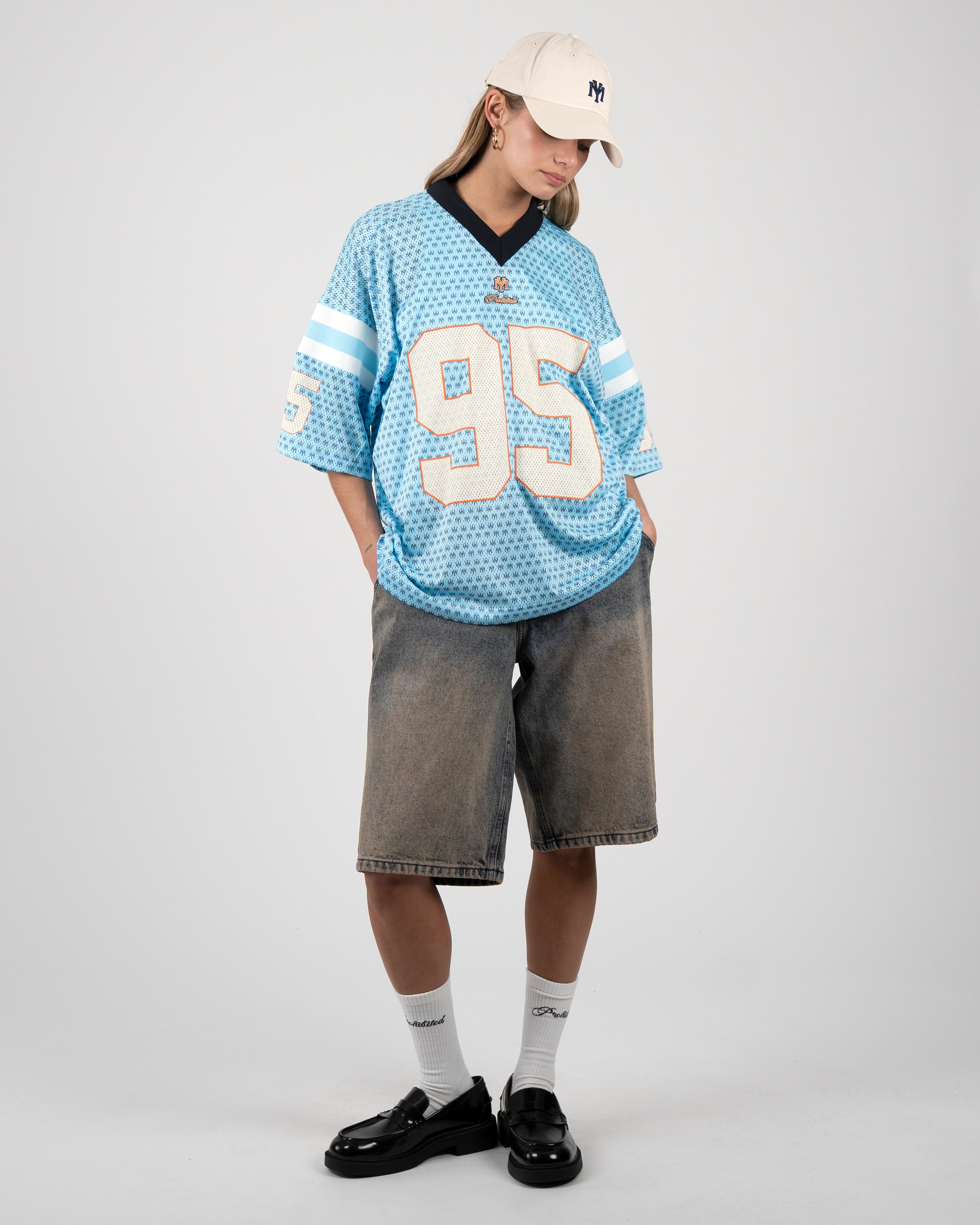 95 Trikot Tee Blue