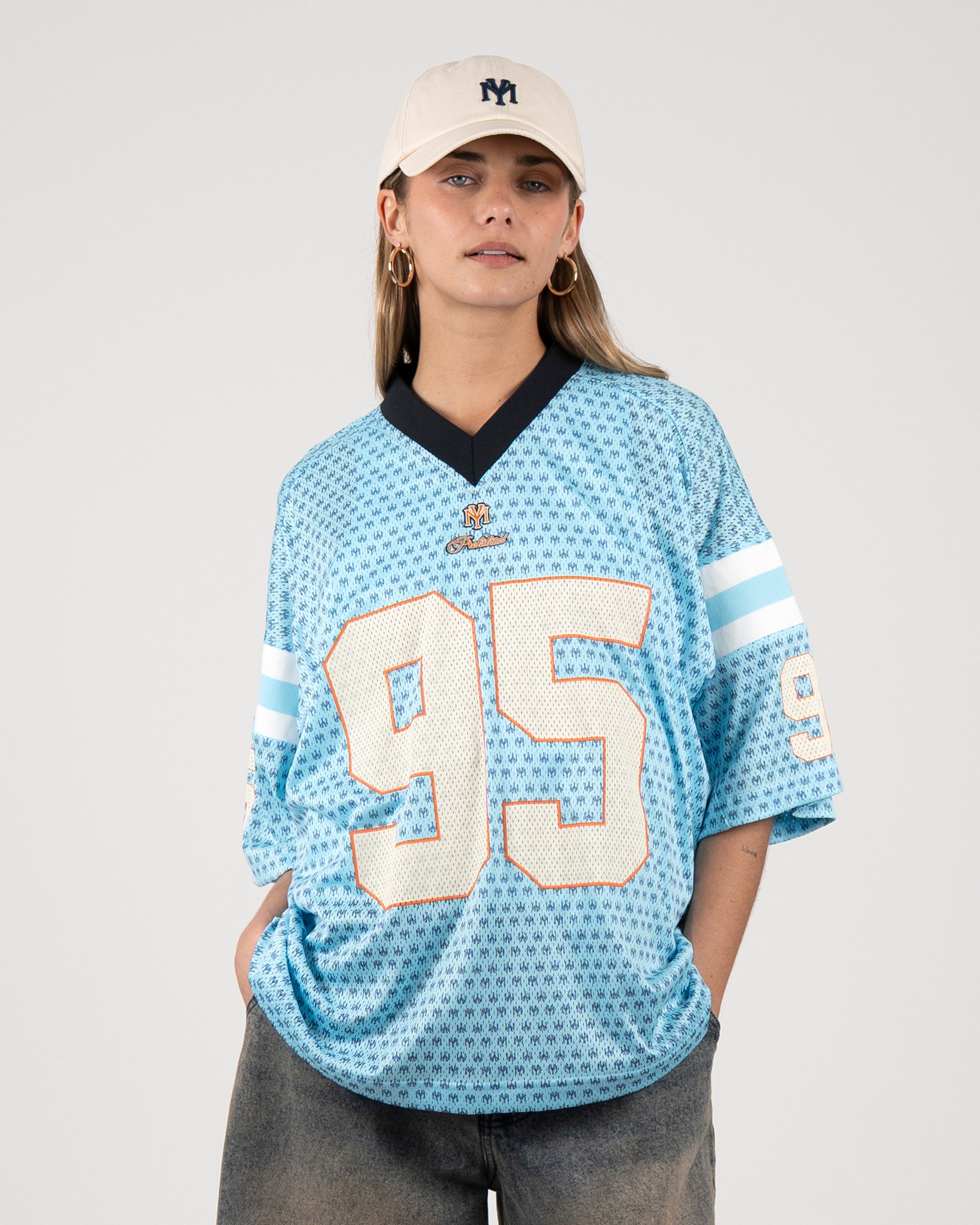 95 Trikot Tee Blue