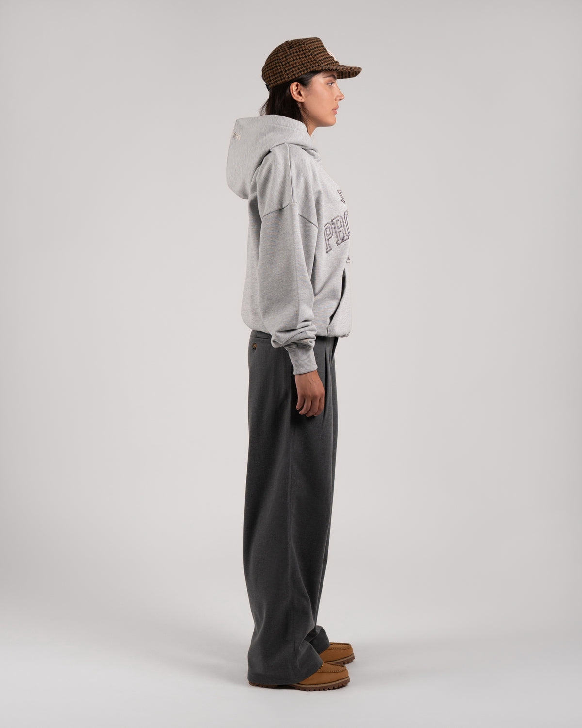 Maple Leaf Hoodie | Grey Melange