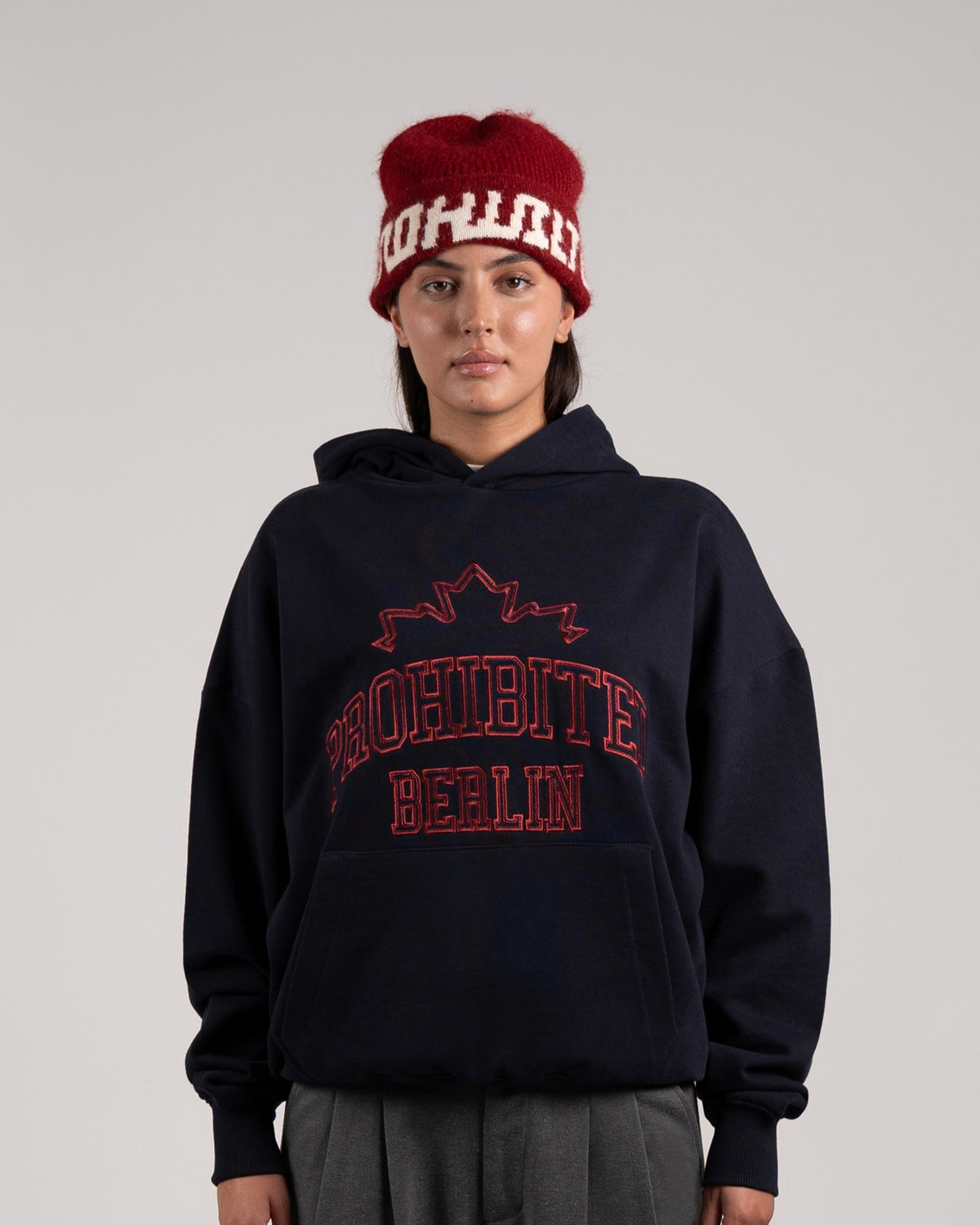 Maple Leaf Hoodie | Deep Blue