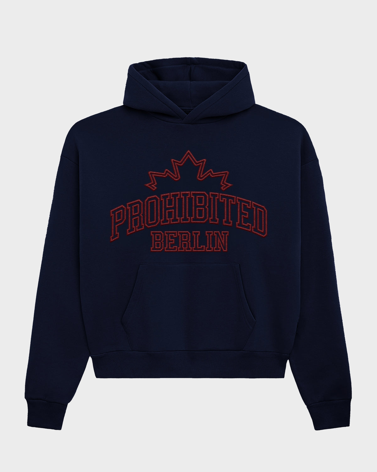 Maple Leaf Hoodie | Deep Blue
