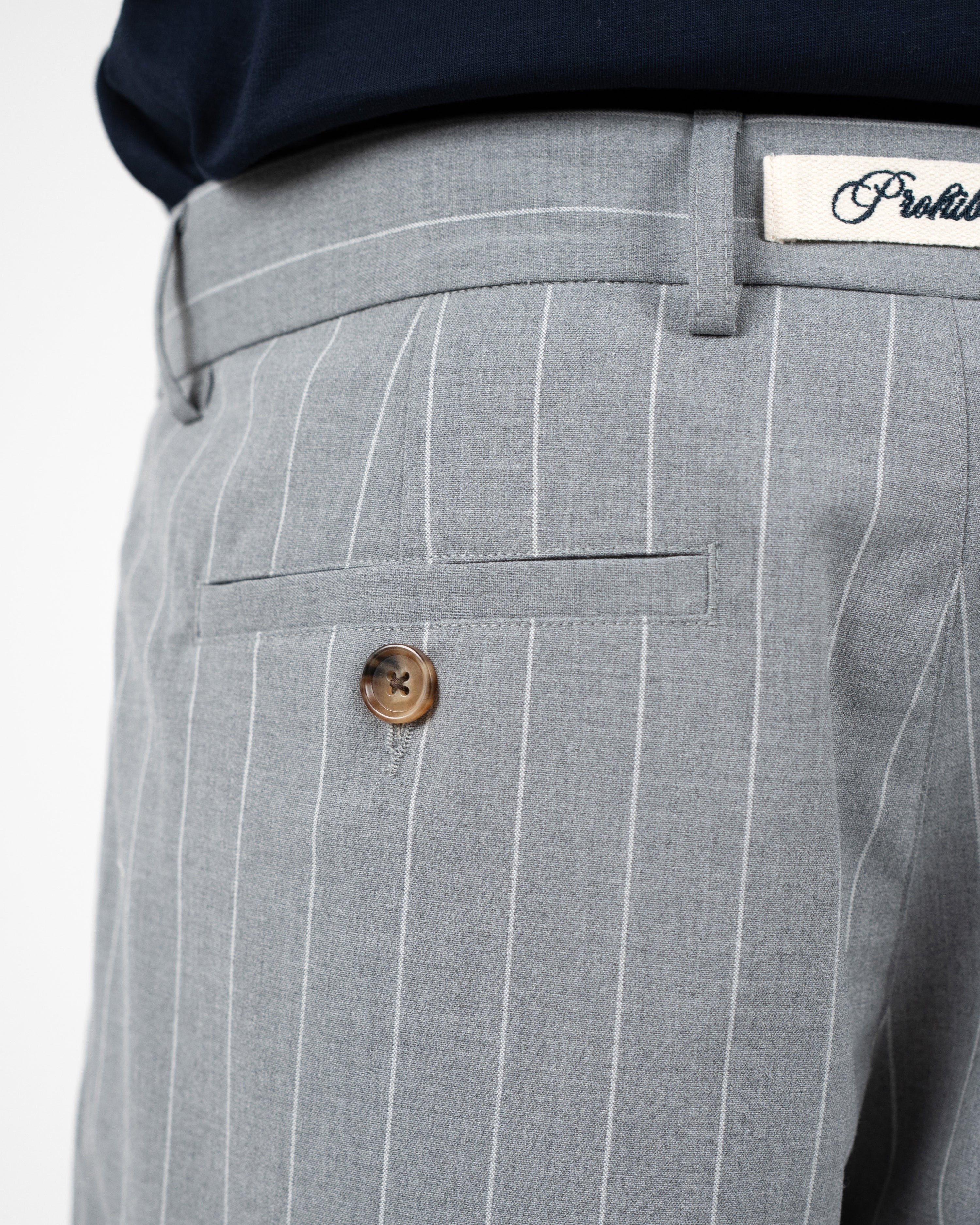 Newport Pleated Shorts Grey