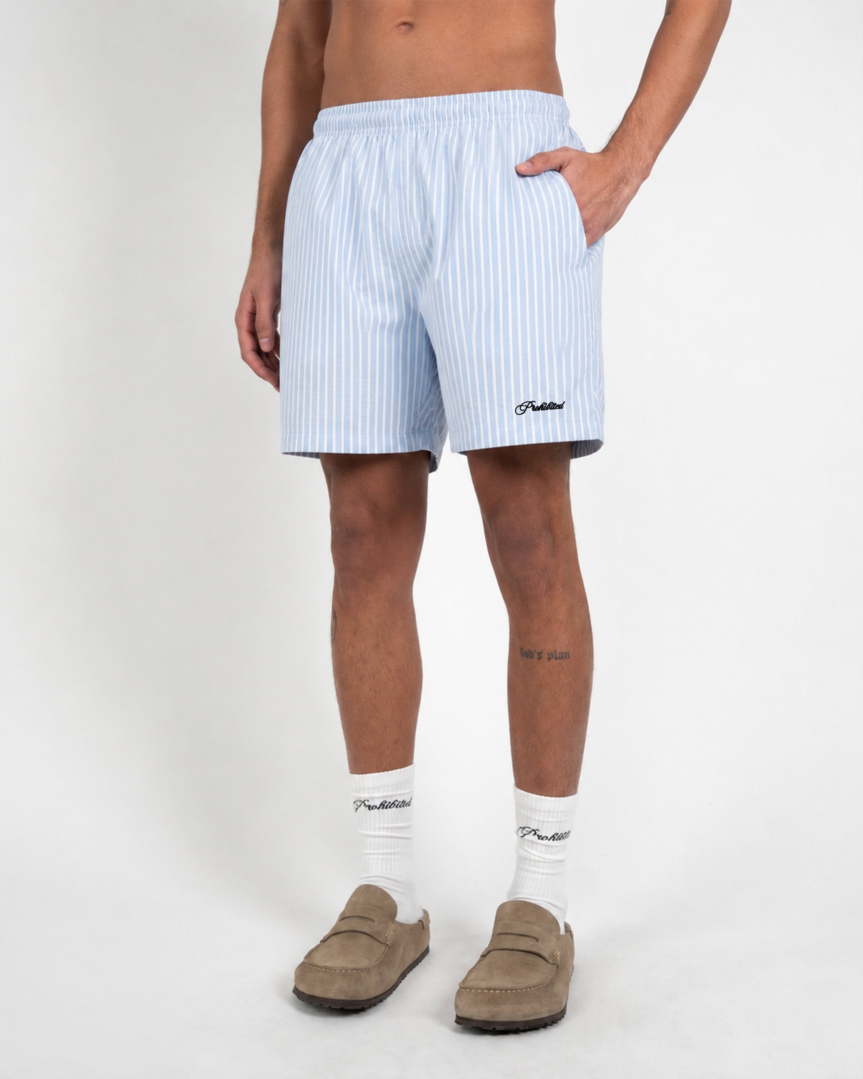 Riviera Swim Shorts Light Blue