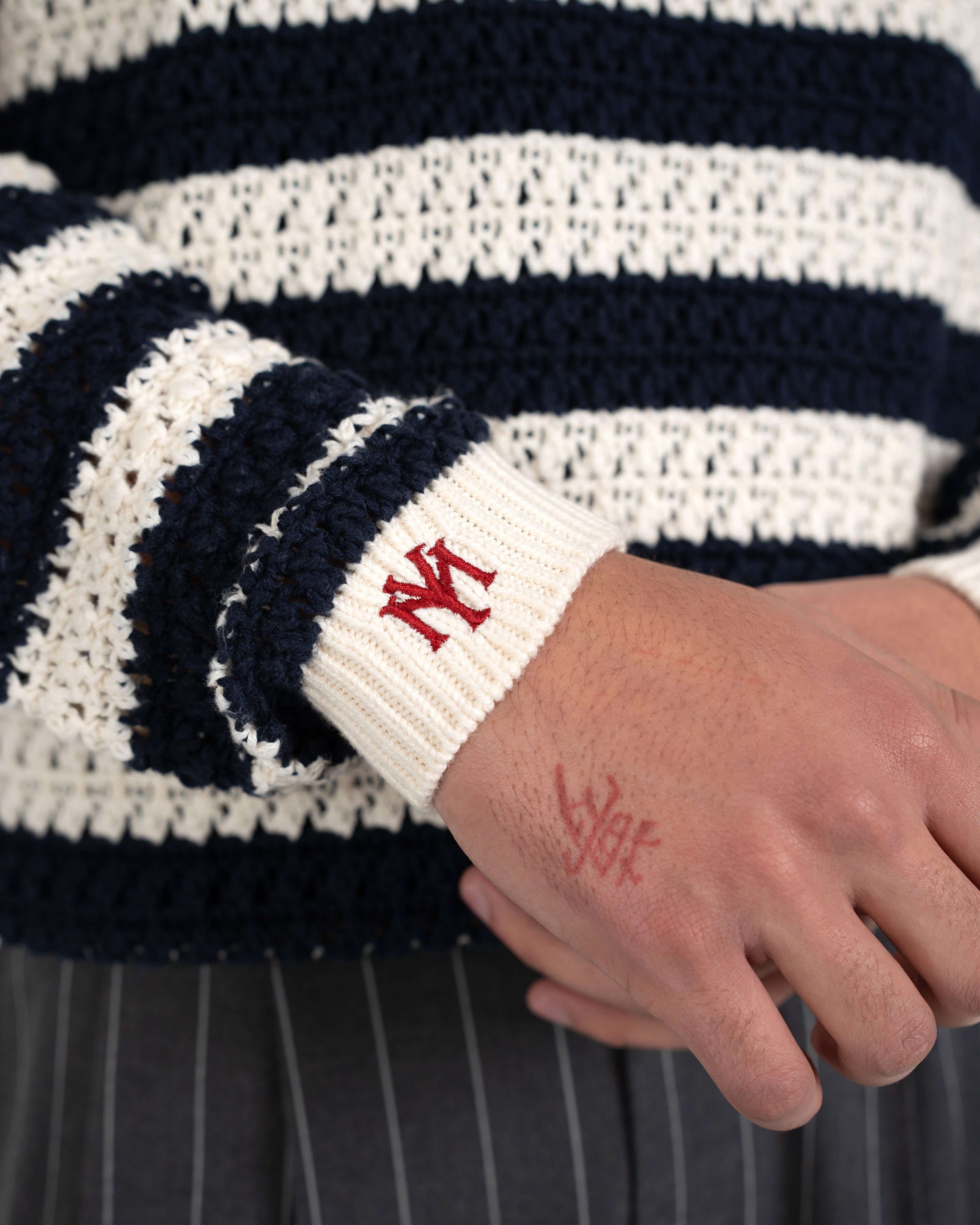 Preseason Knit Sweater Navy