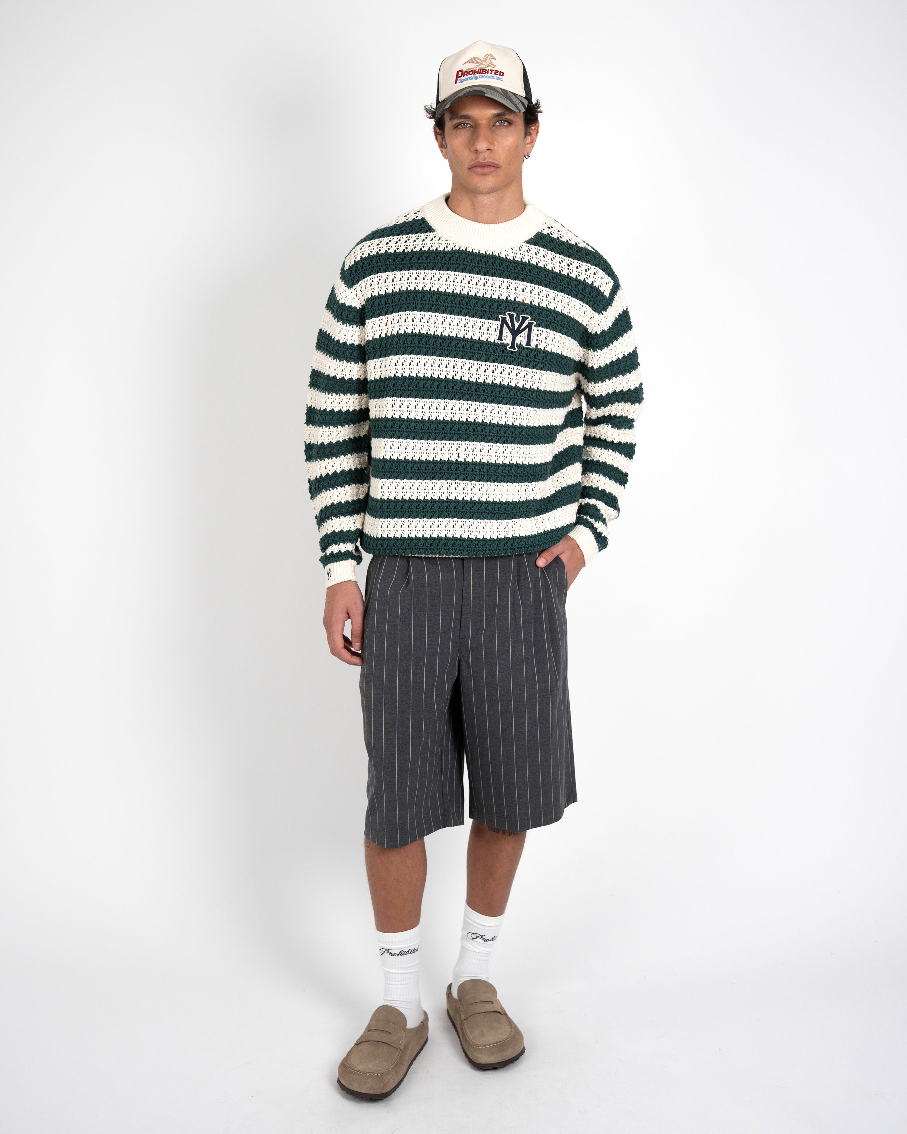 Preseason Knit Sweater Green