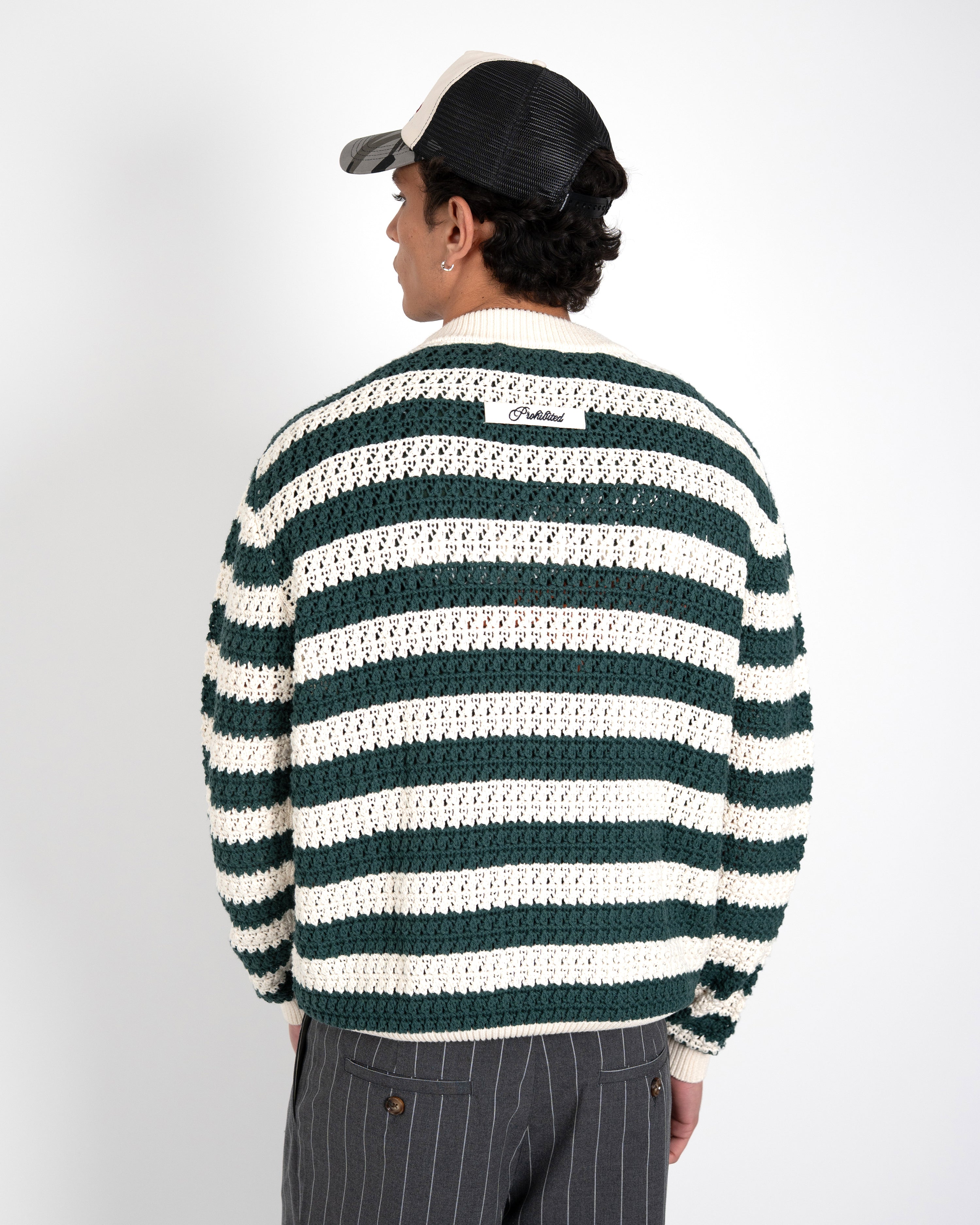 Preseason Knit Sweater Green