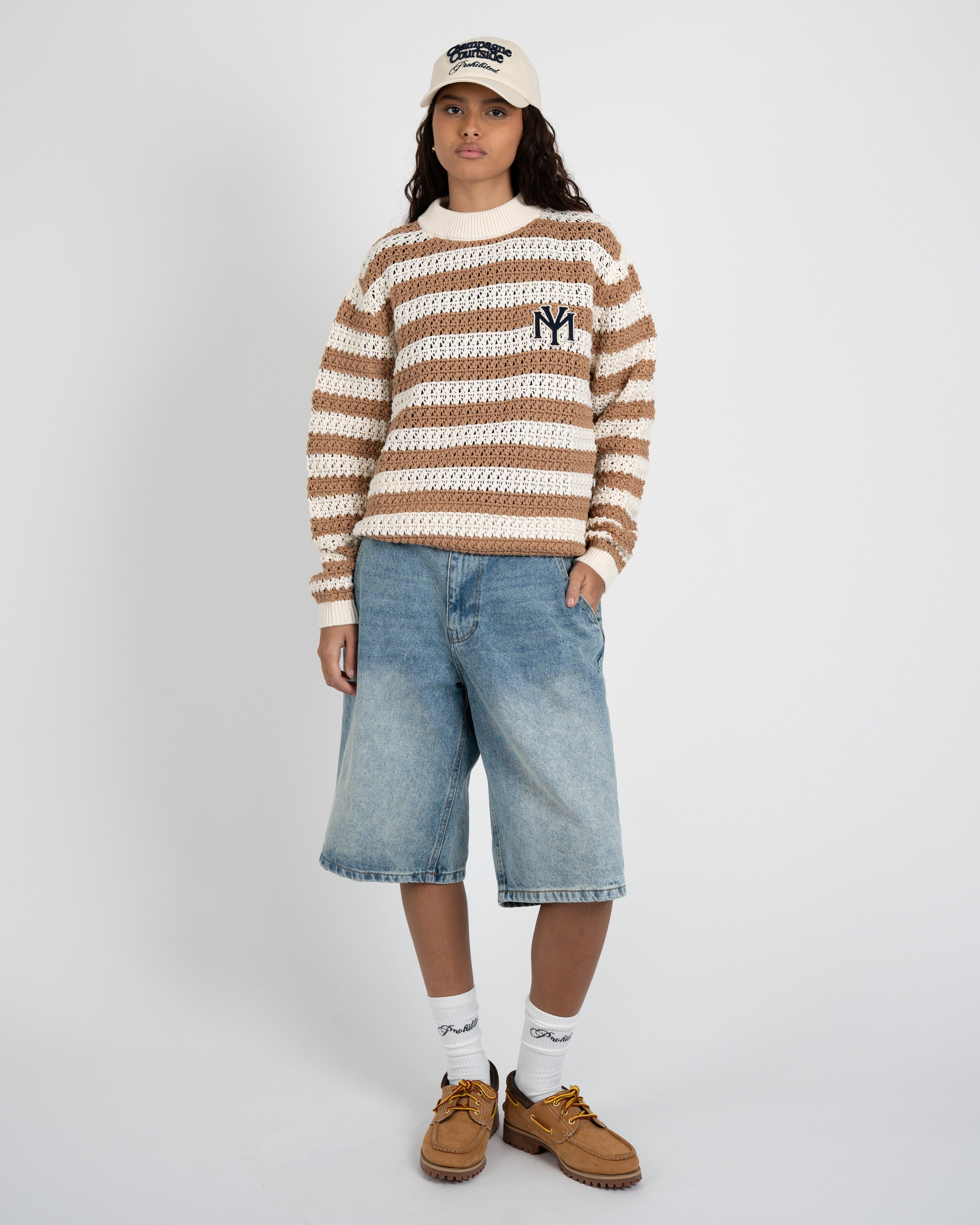 Preseason Knit Sweater Brown