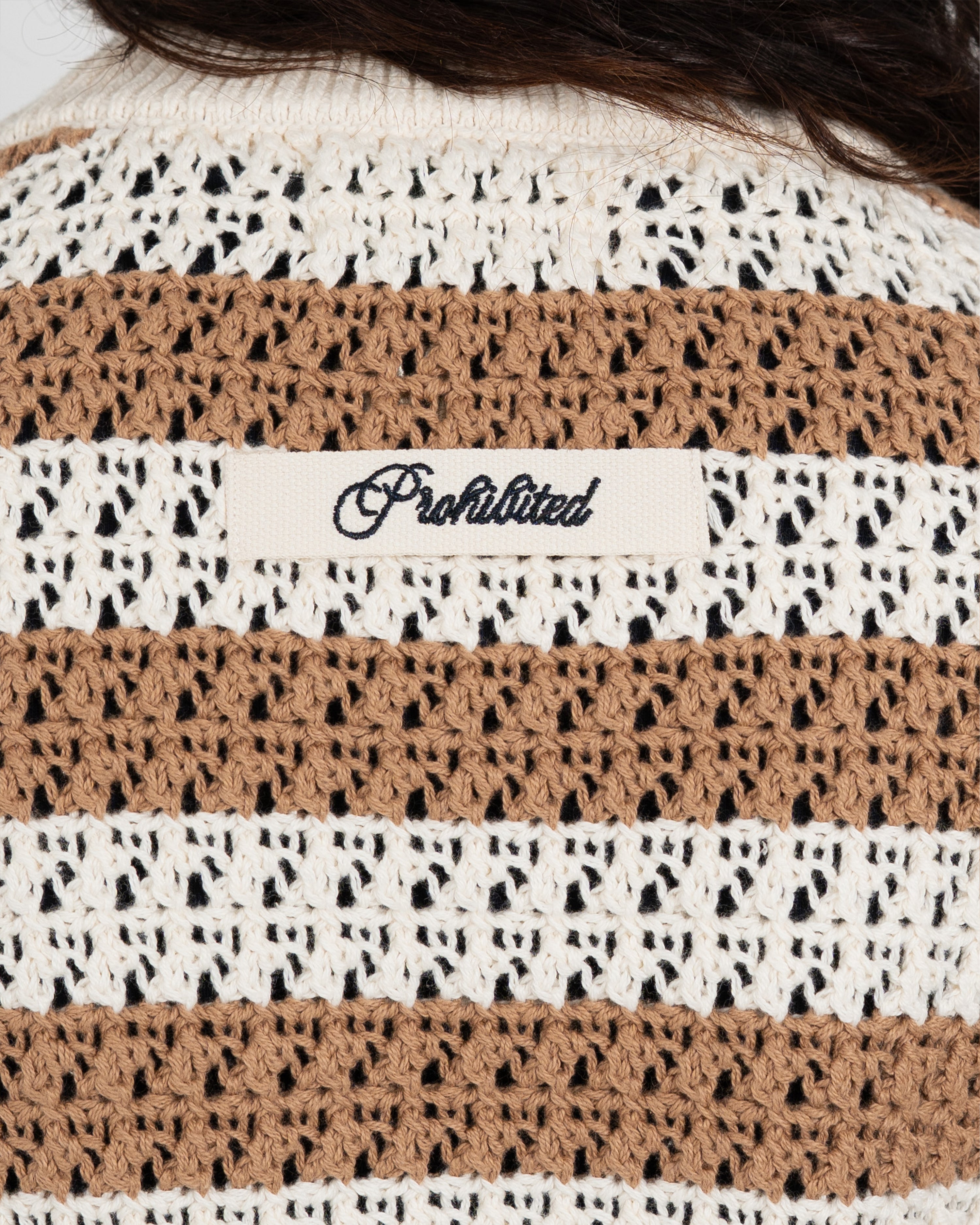 Preseason Knit Sweater Brown