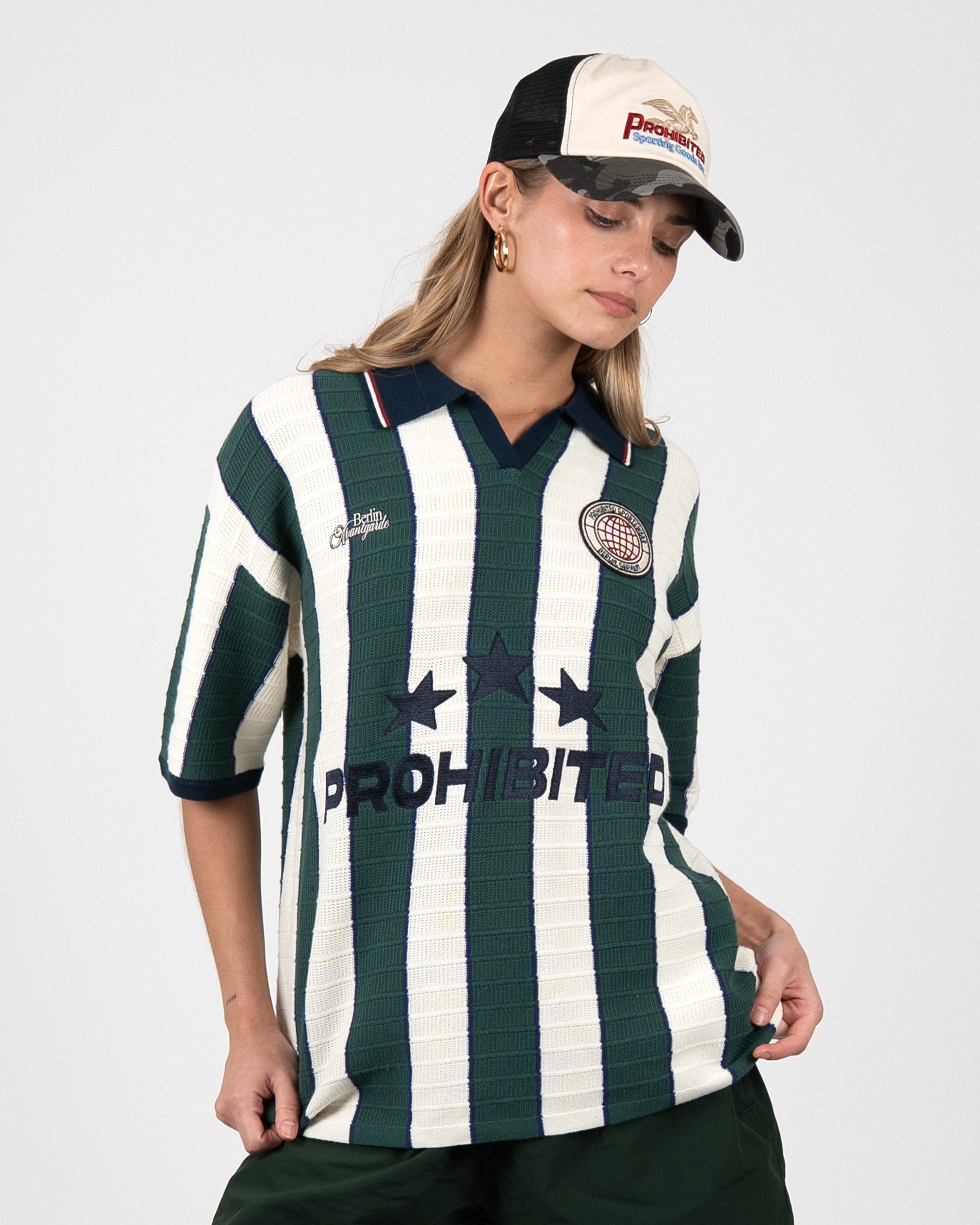 Stars Knit Trikot Green