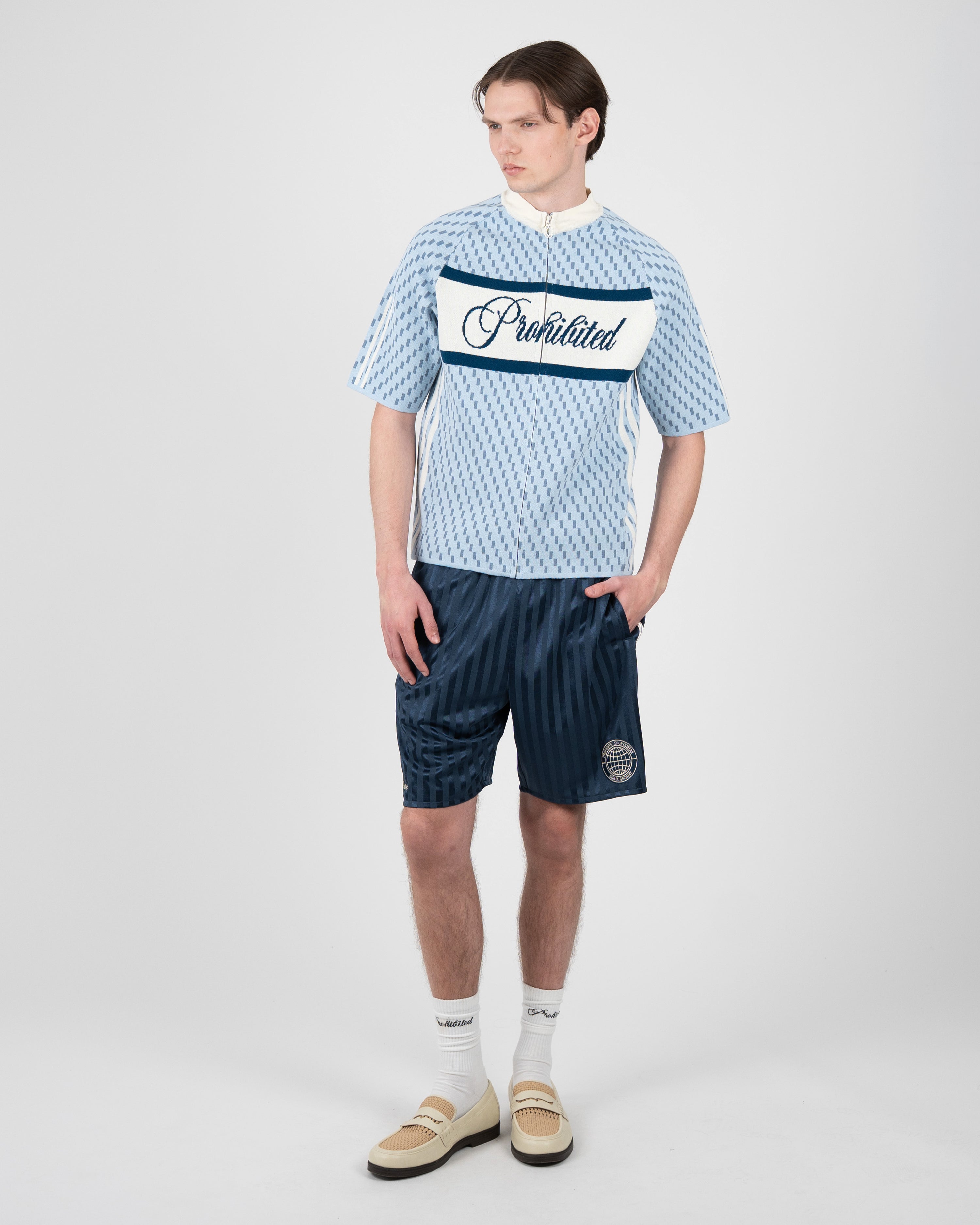 Sunday Ride Knit Tee Light Blue