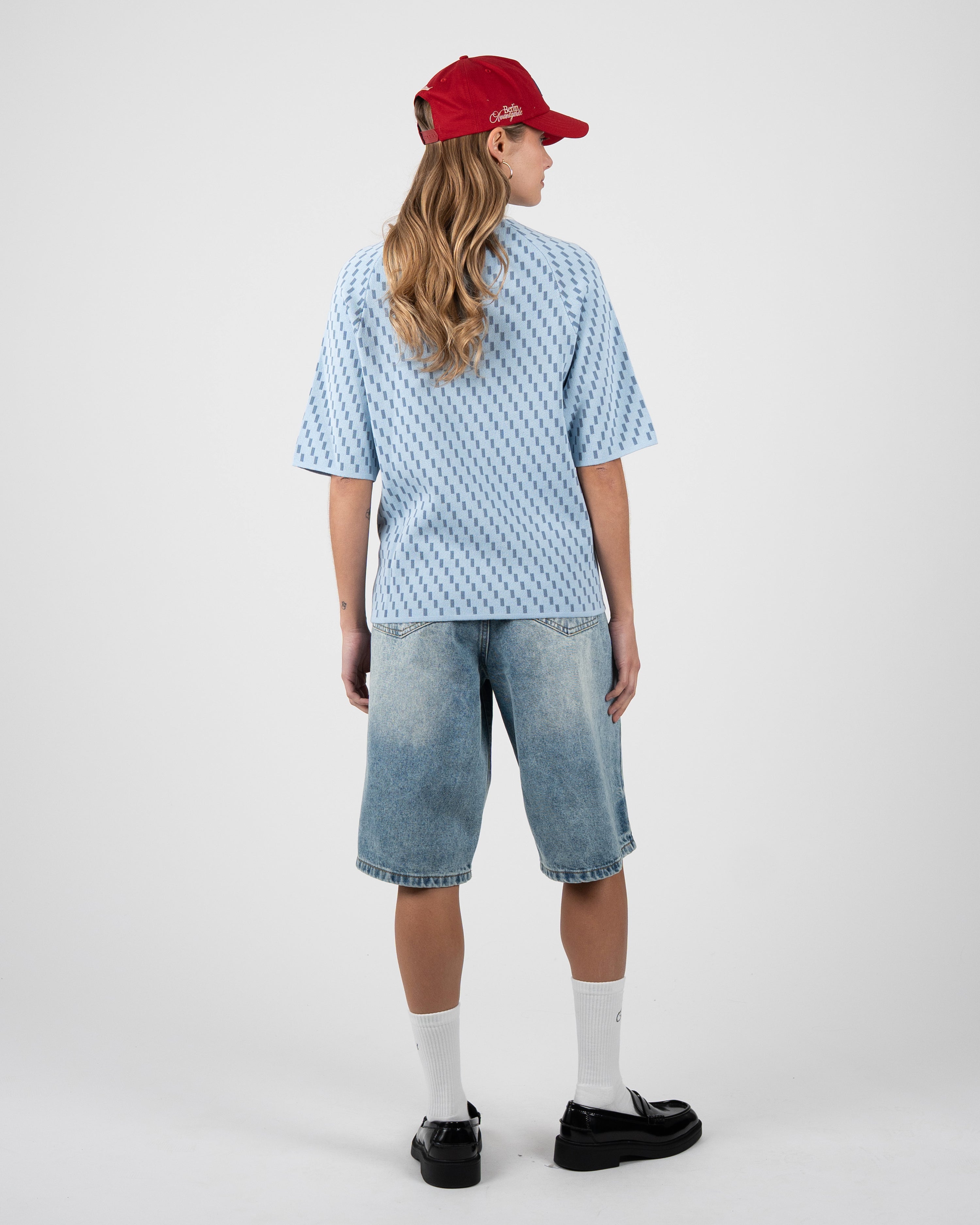 Sunday Ride Knit Tee Light Blue