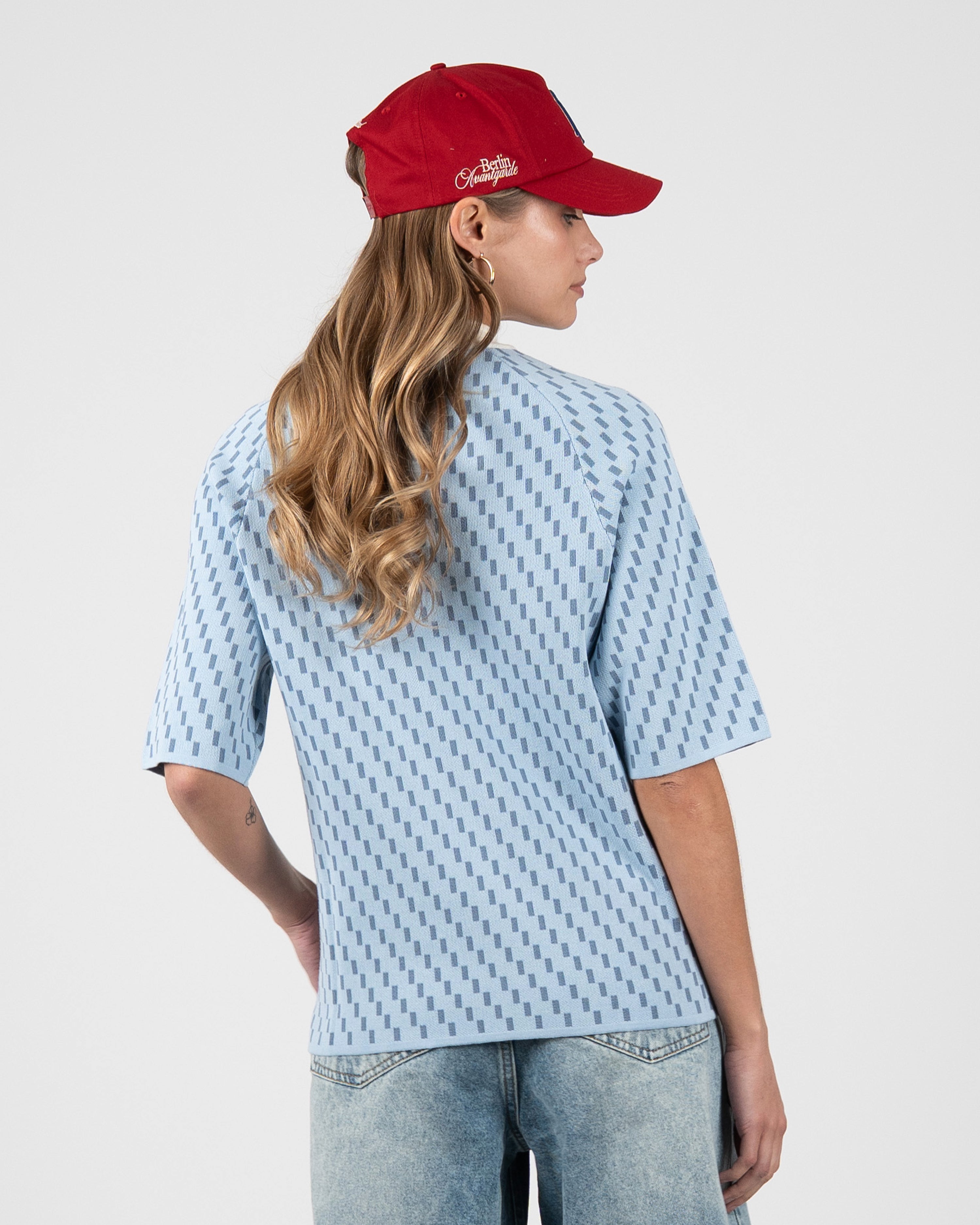 Sunday Ride Knit Tee Light Blue