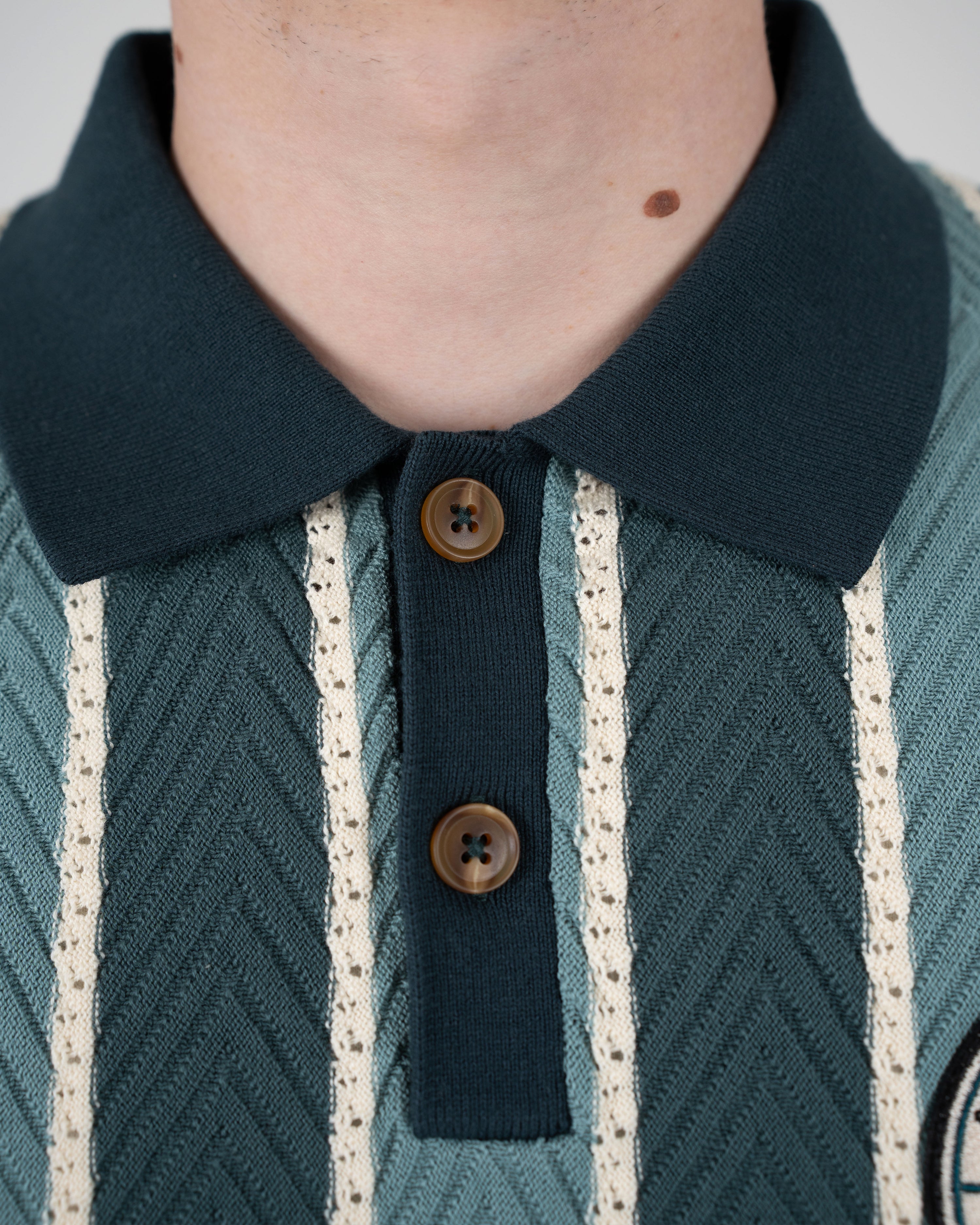 Court Knit Polo Green