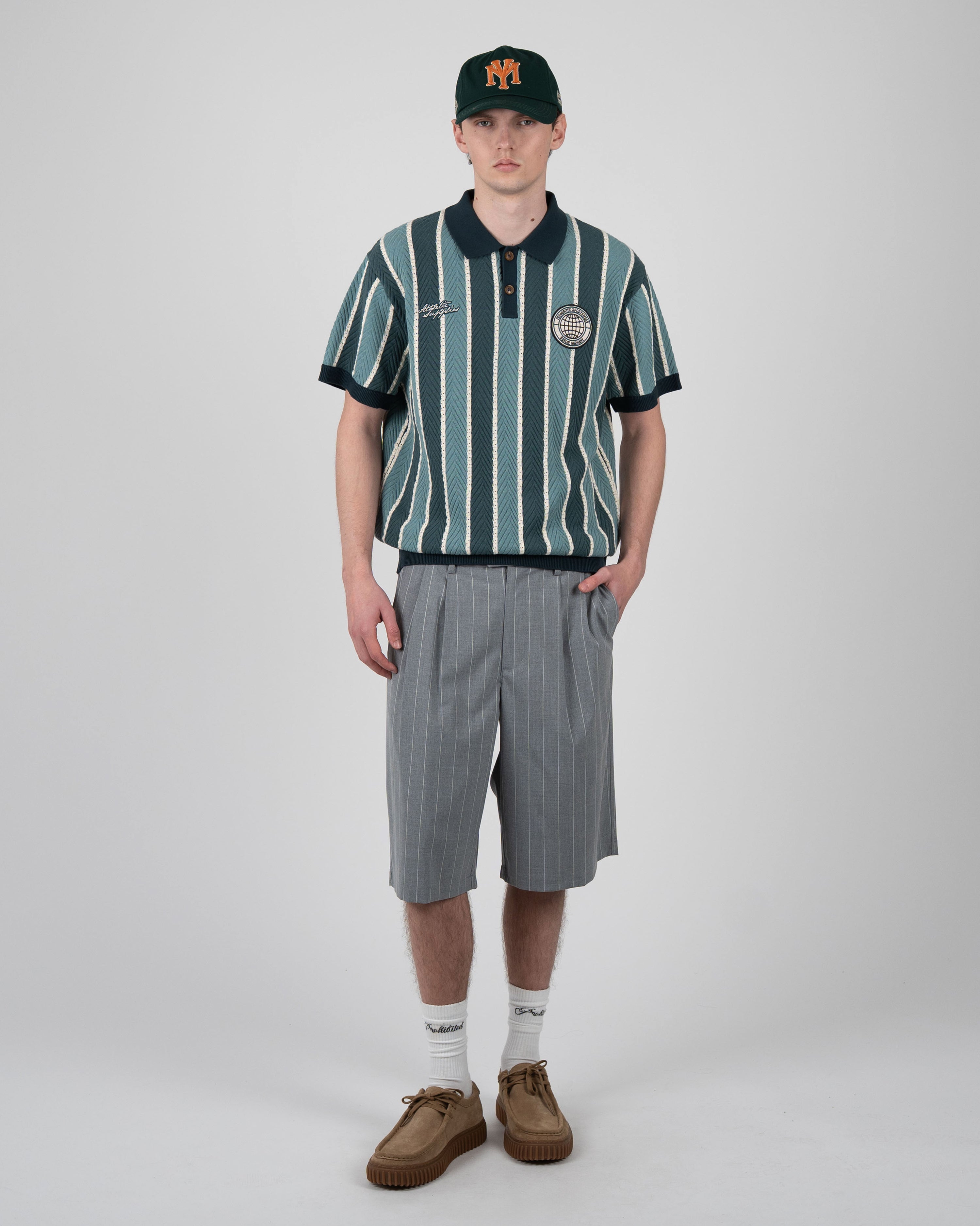 Court Knit Polo Green