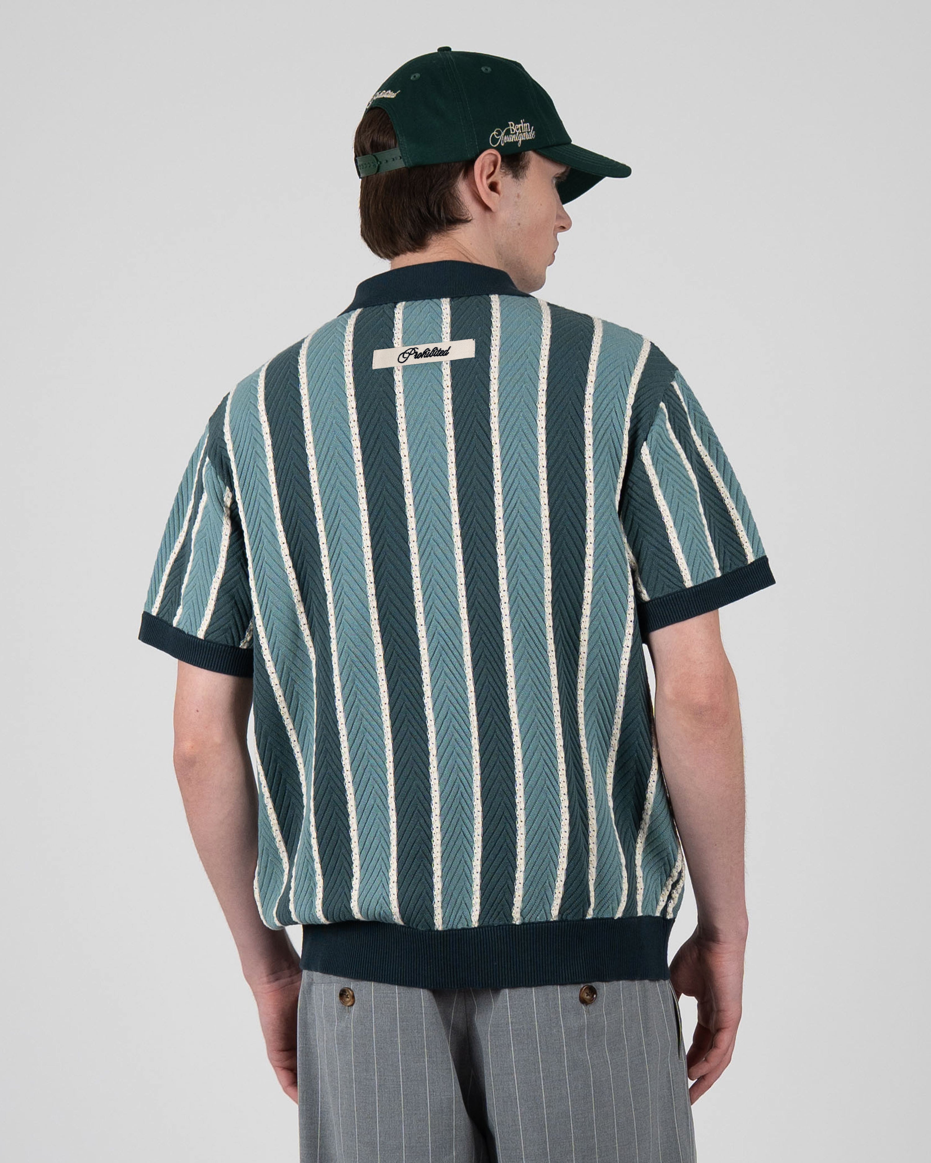 Court Knit Polo Green