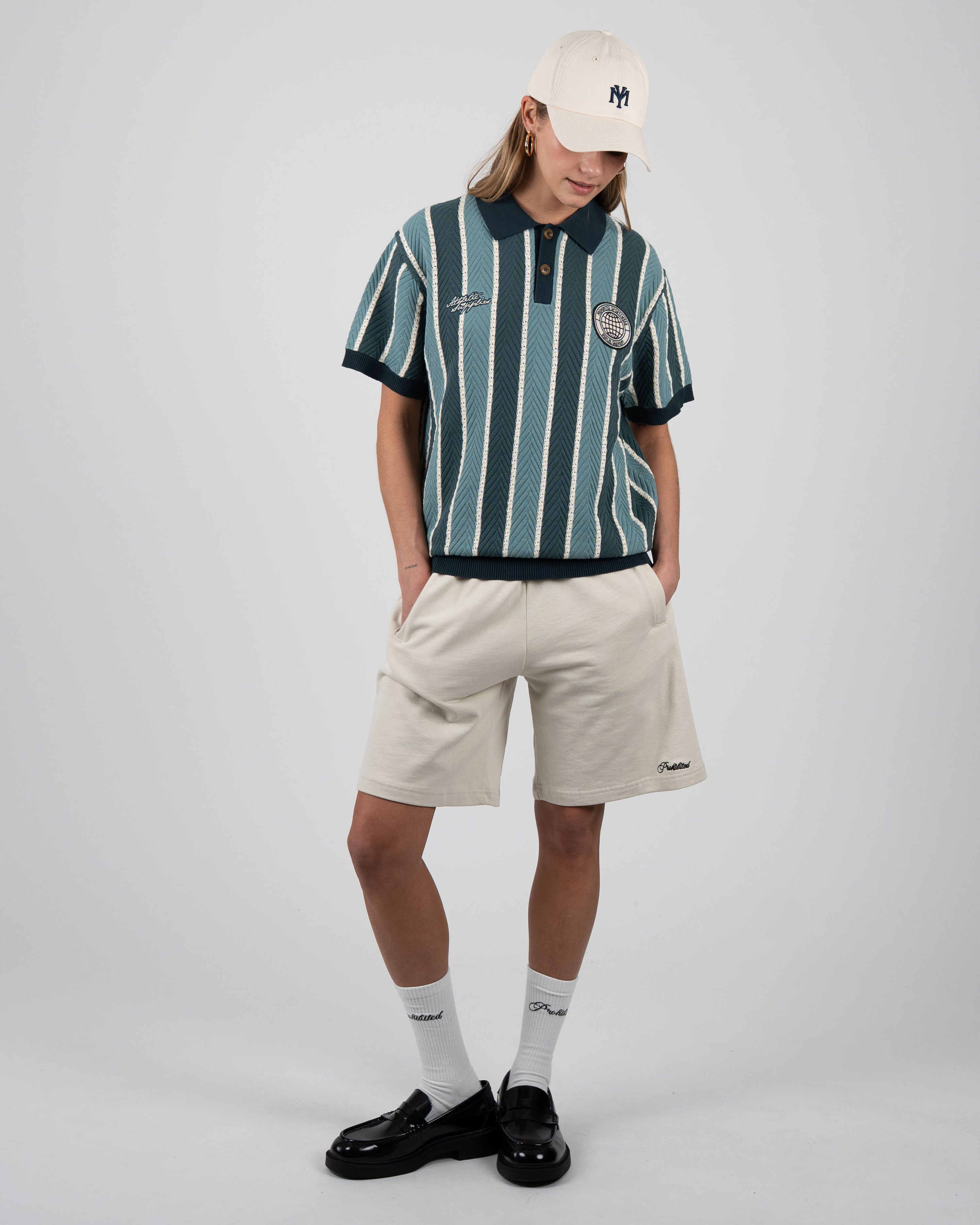 Court Knit Polo Green