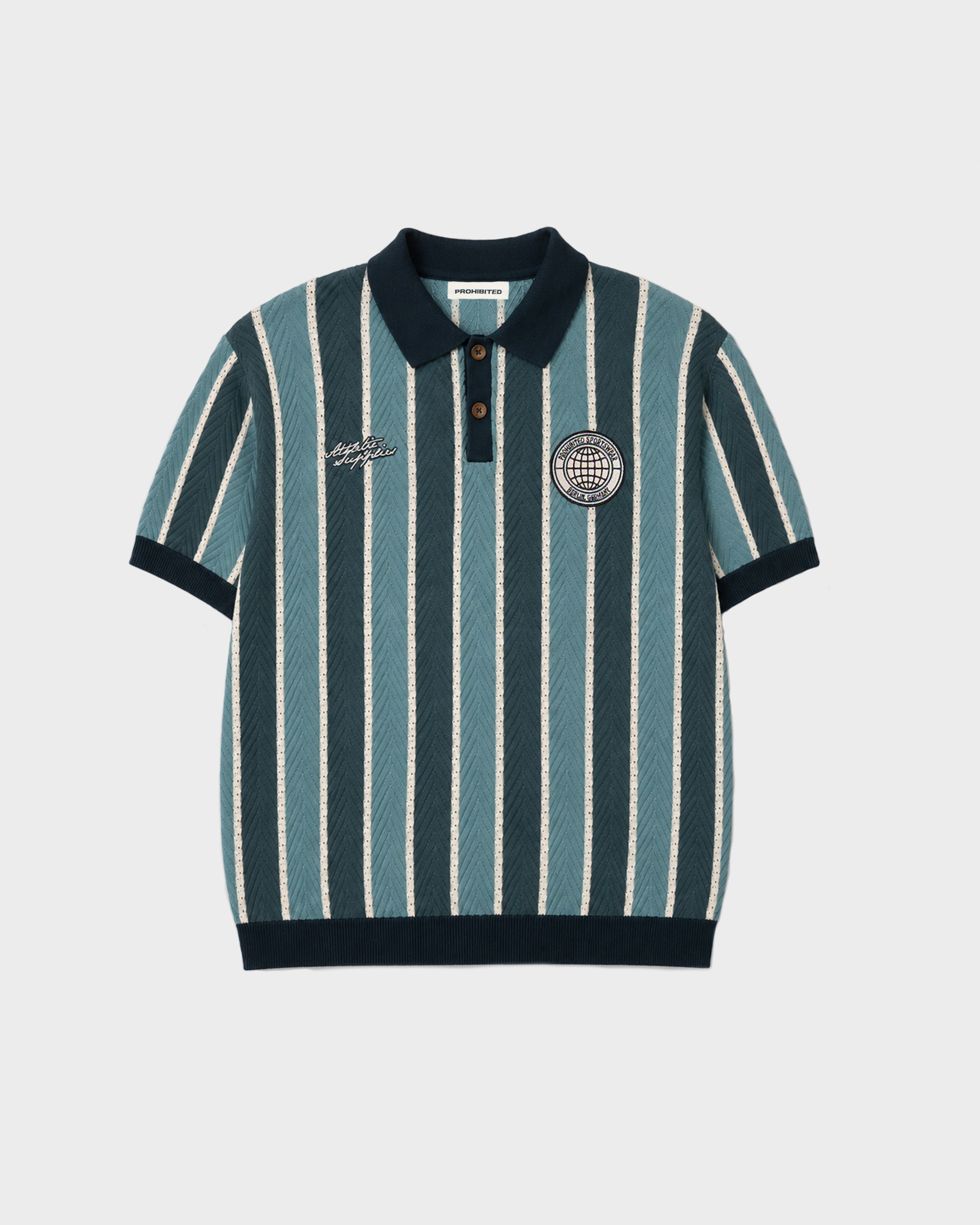 Court Knit Polo Green
