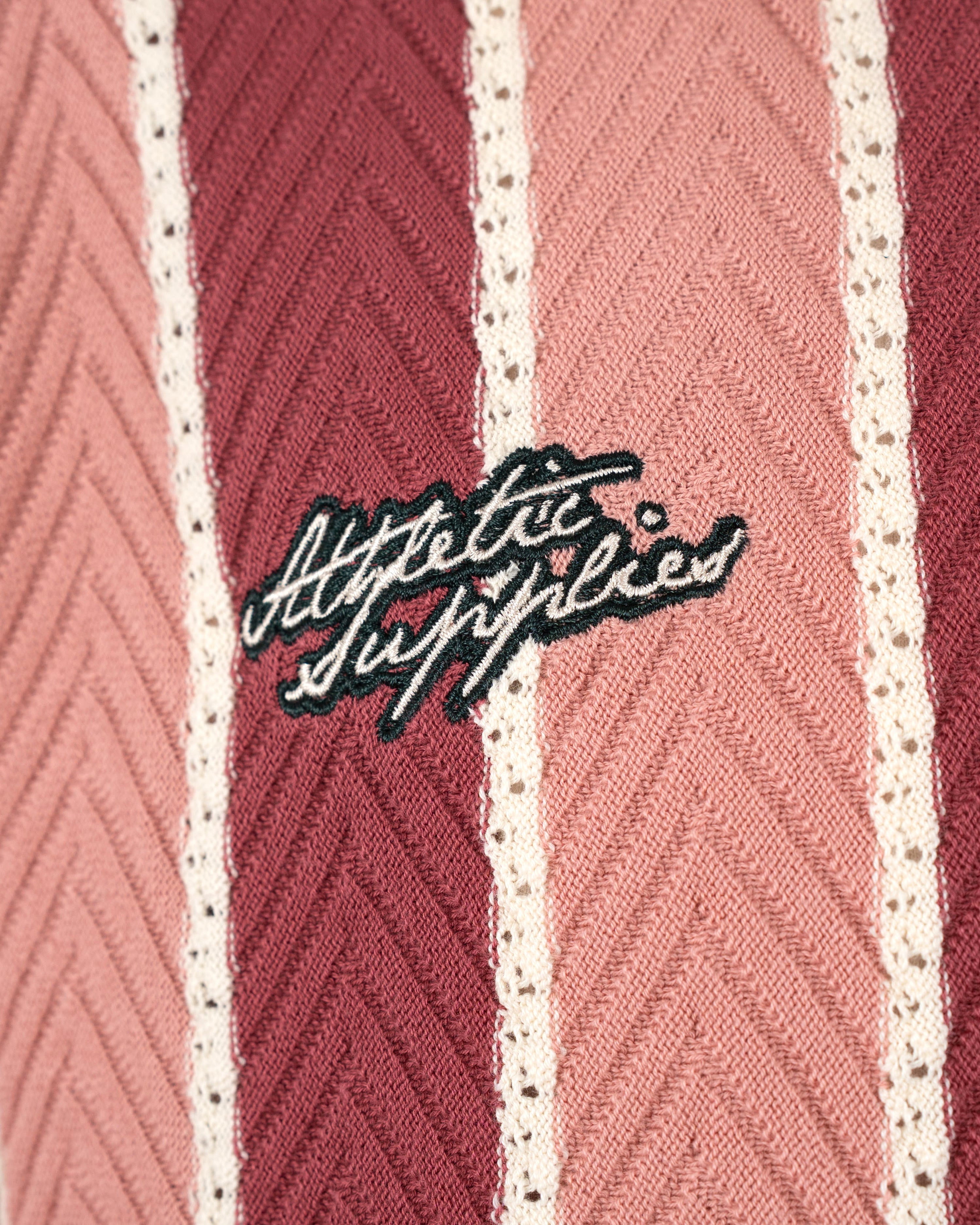 Court Knit Polo Red