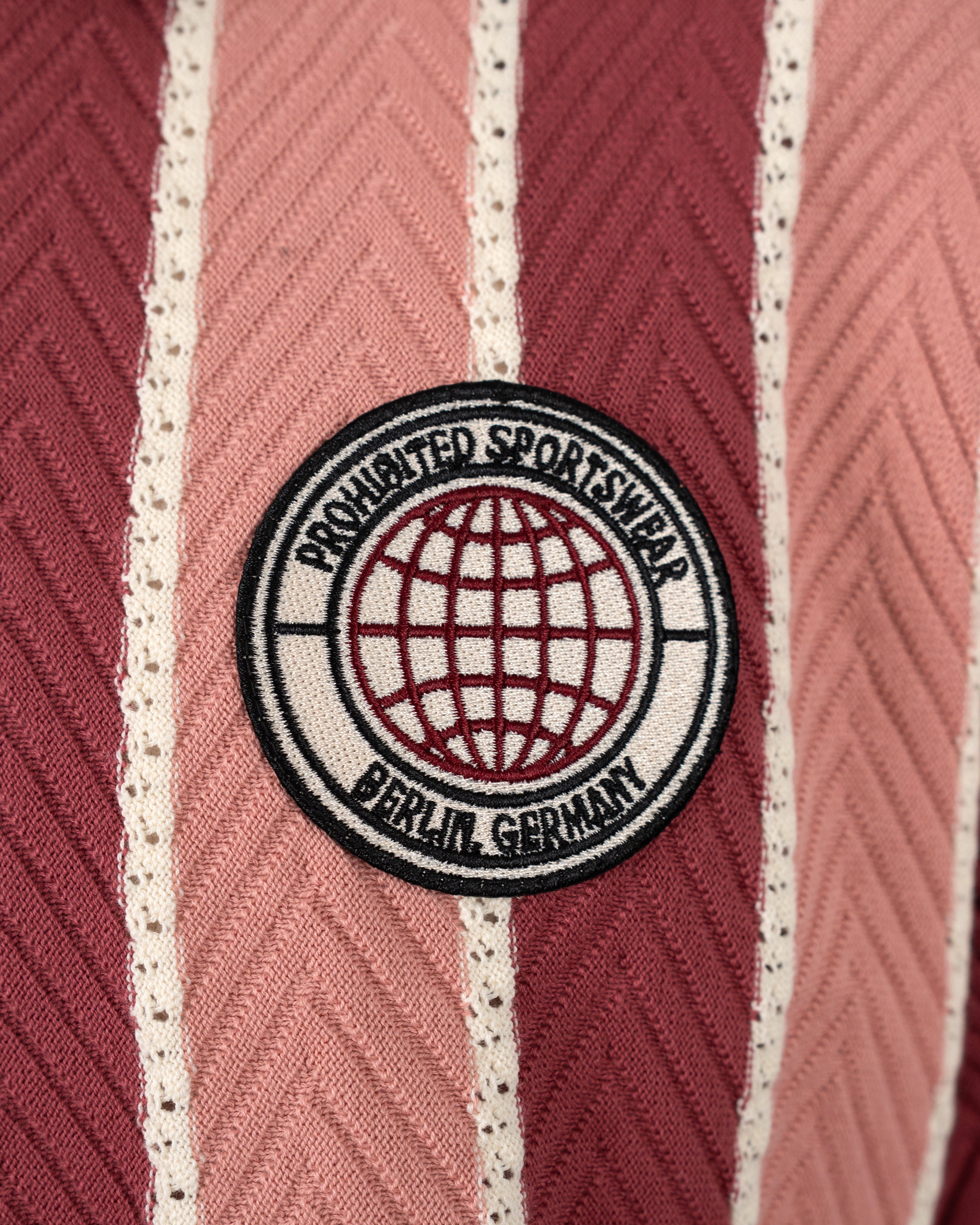 Court Knit Polo Red