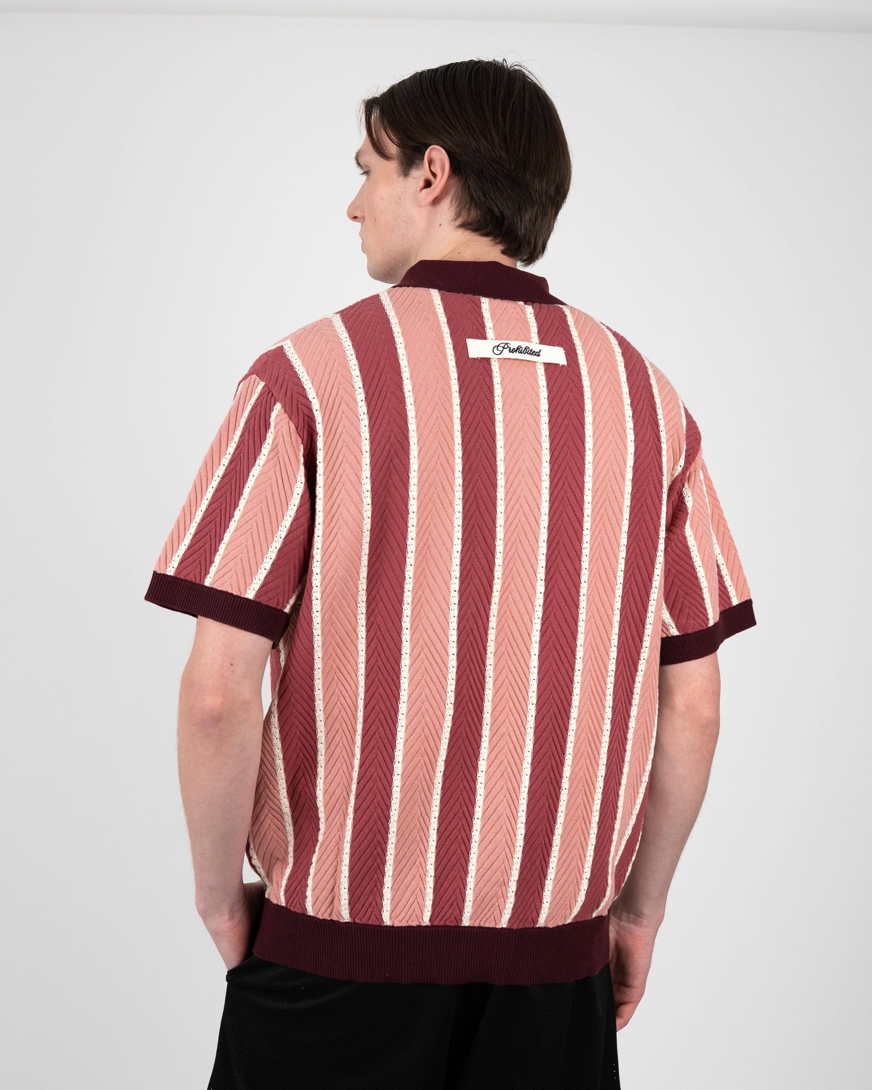 Court Knit Polo Red