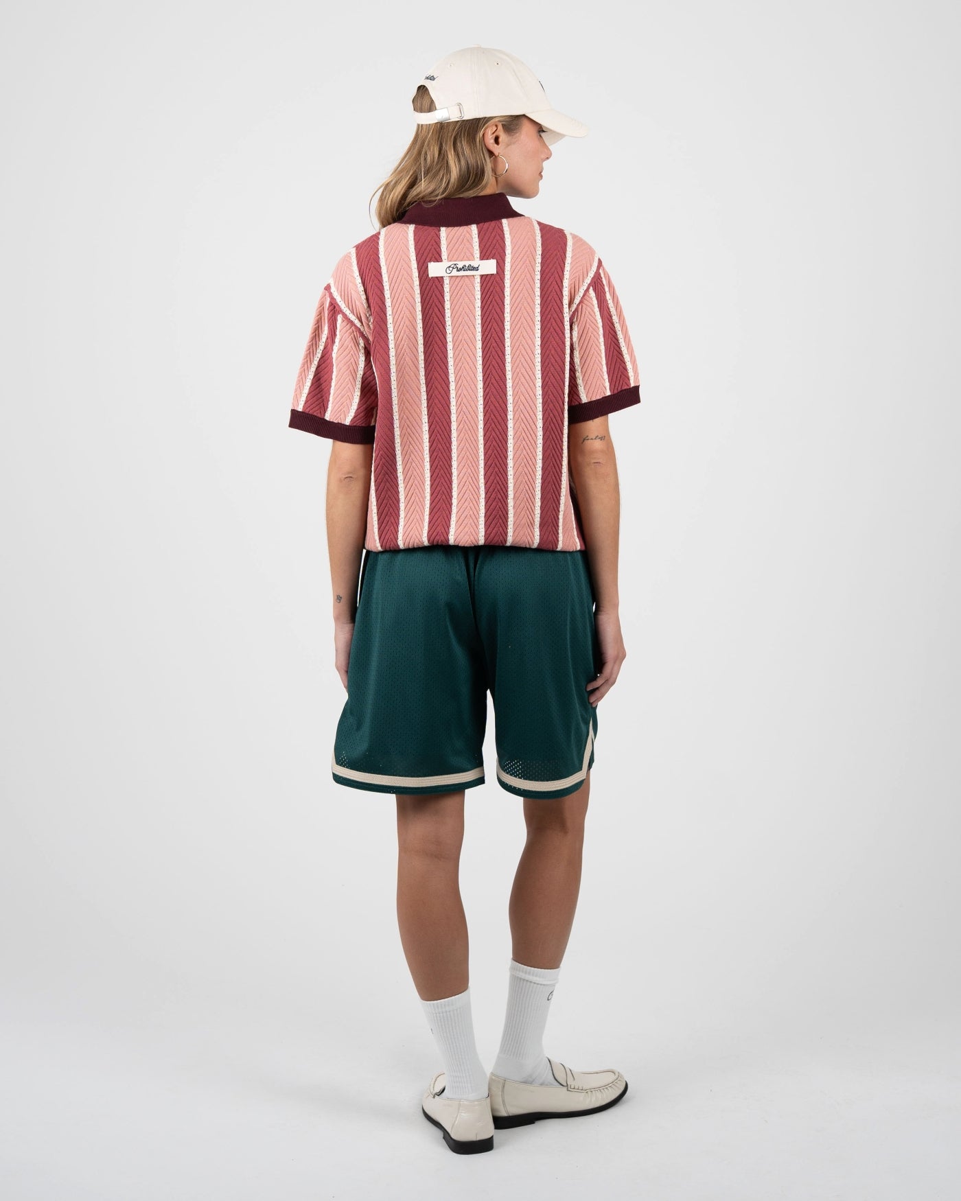 Court Knit Polo | Red
