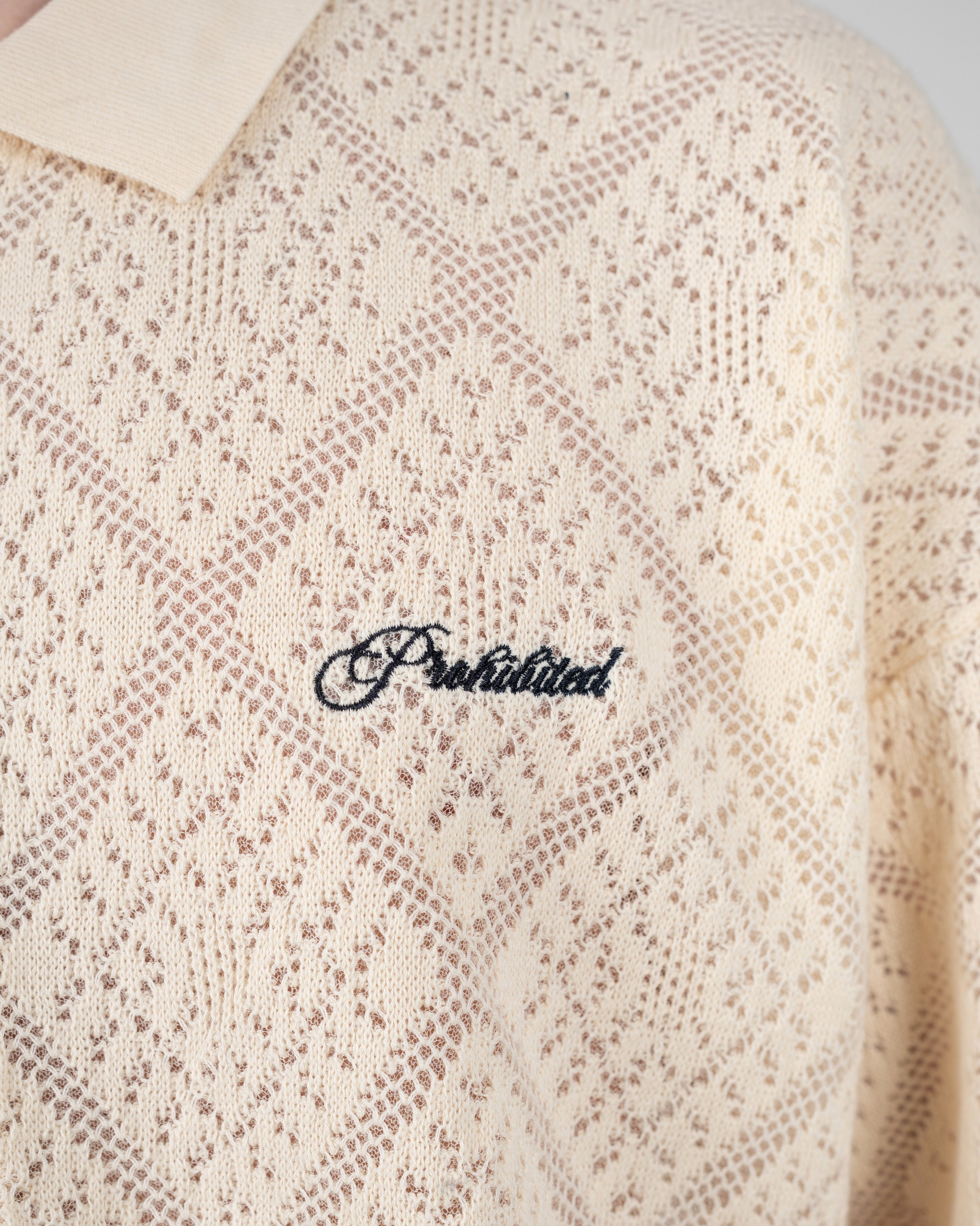 Silent Bay Lace Shirt White