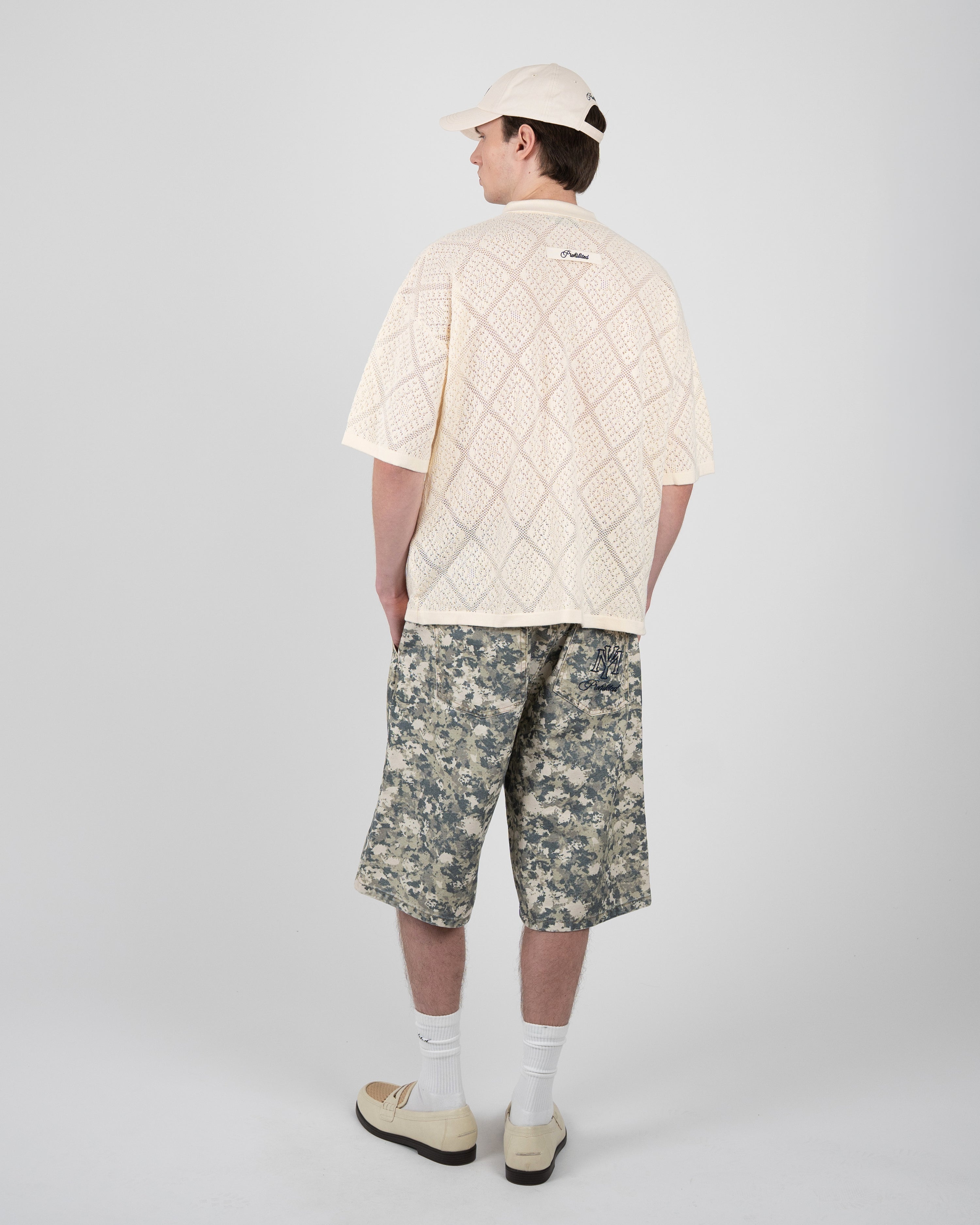 Silent Bay Lace Shirt White