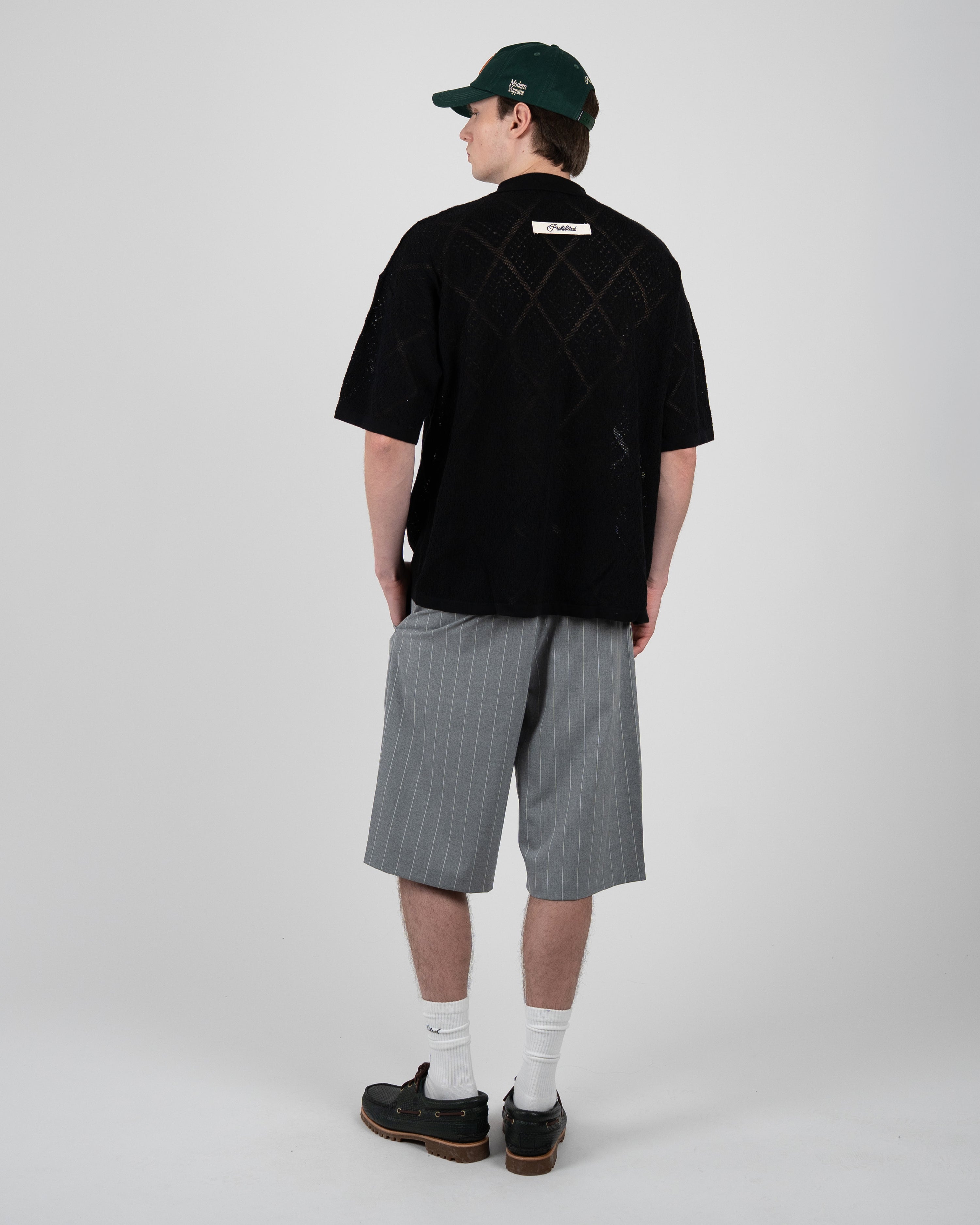 Silent Bay Lace Shirt Black