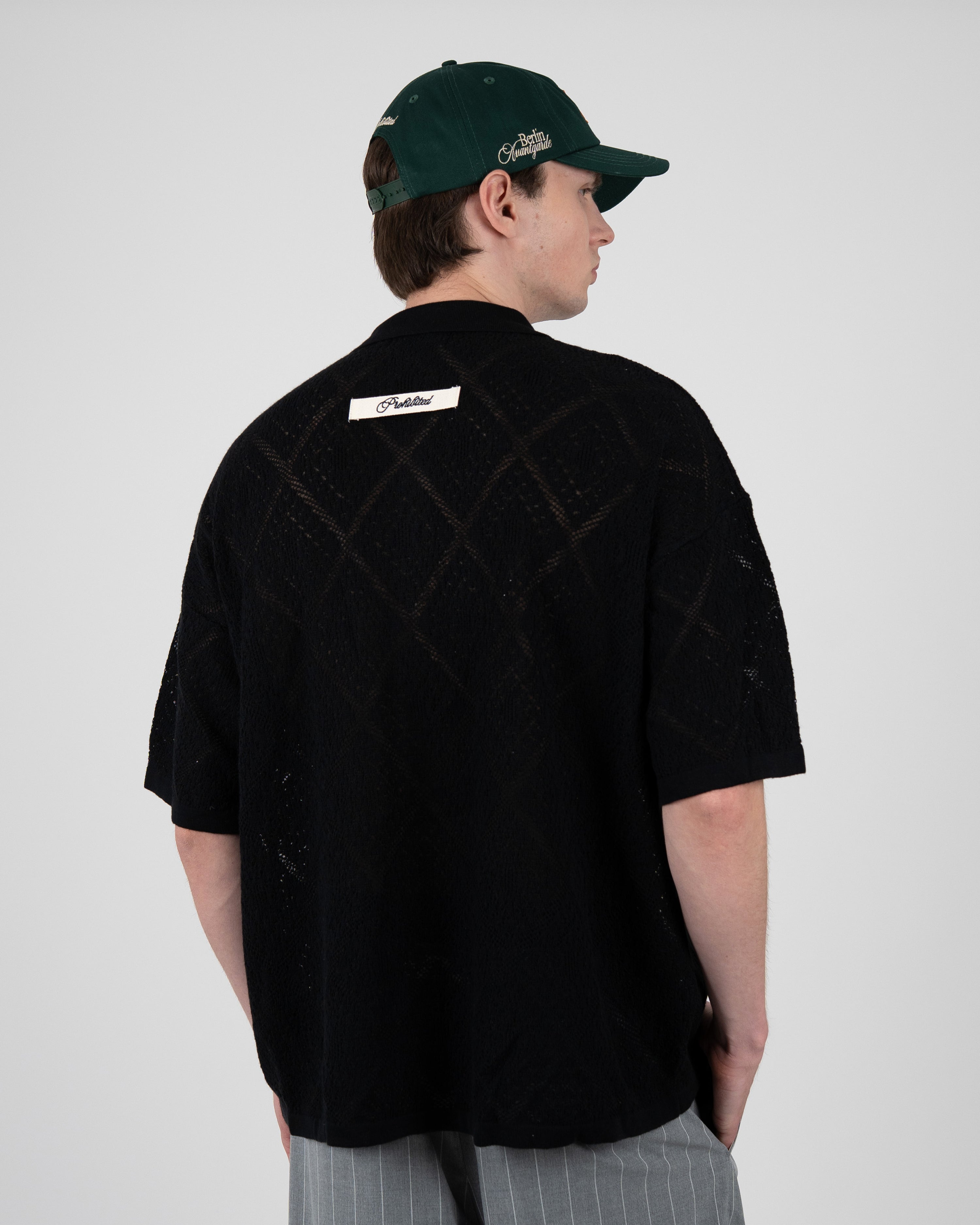 Silent Bay Lace Shirt Black