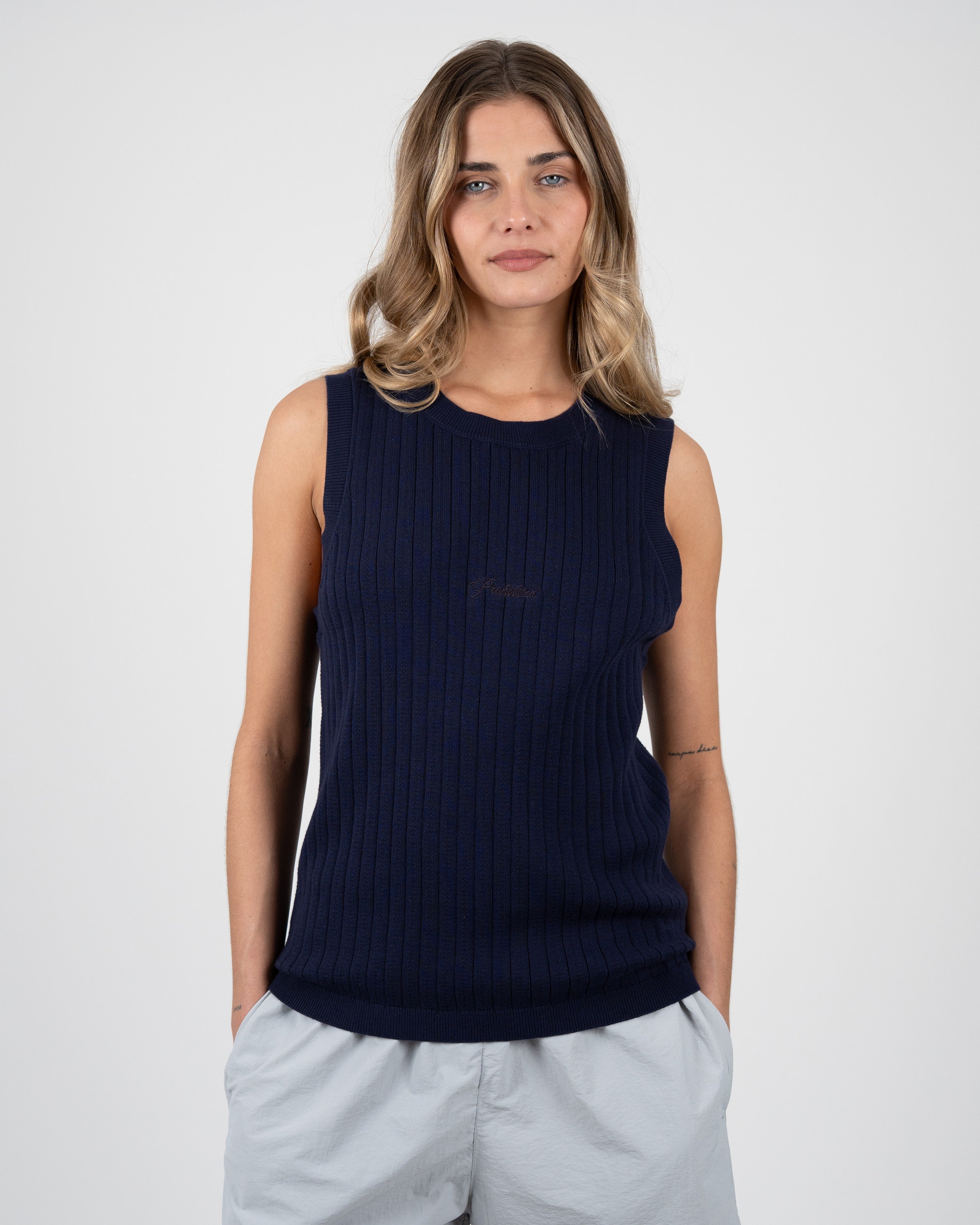 Weekend Tank Top Navy
