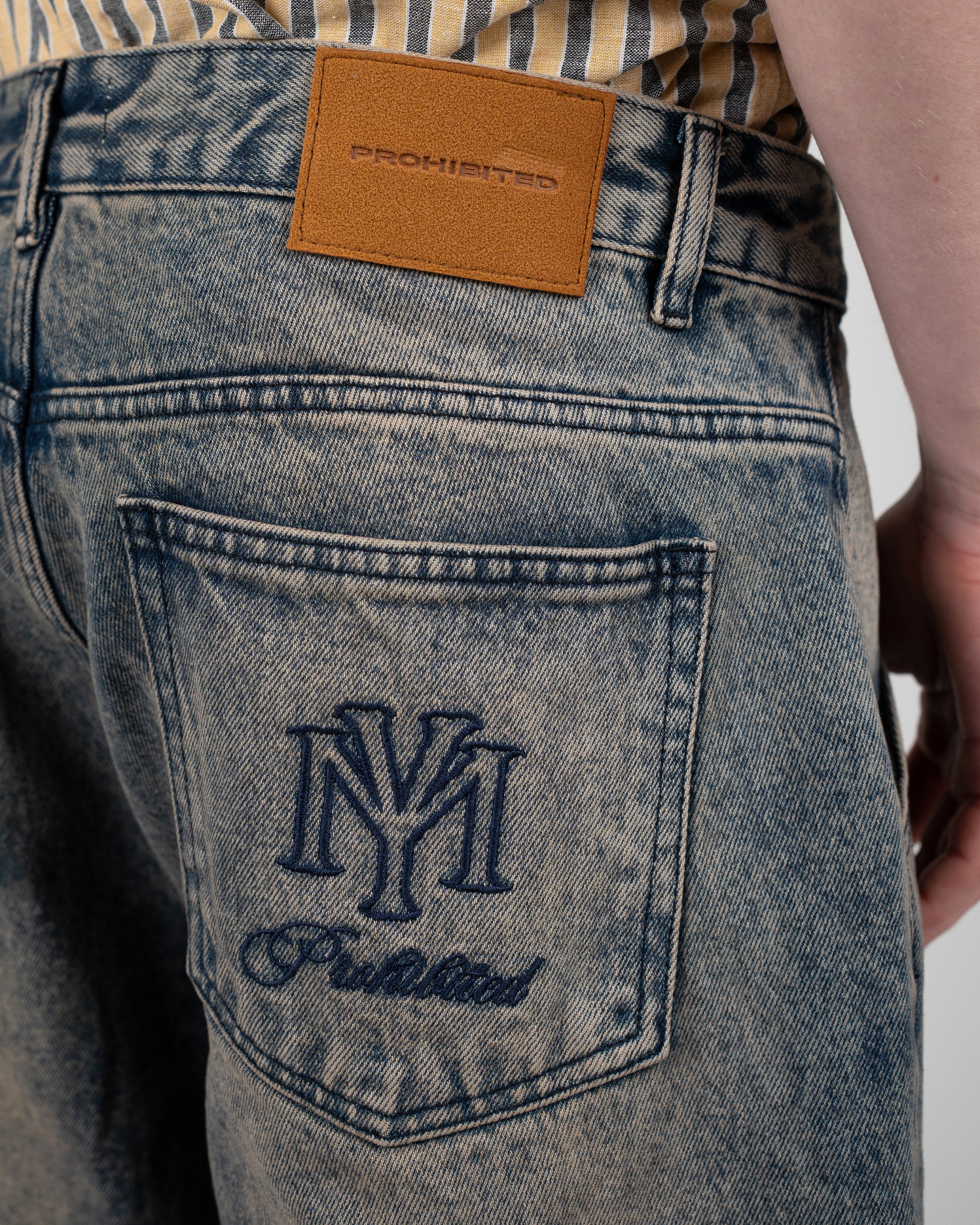 Off Shore Jorts Faded Blue