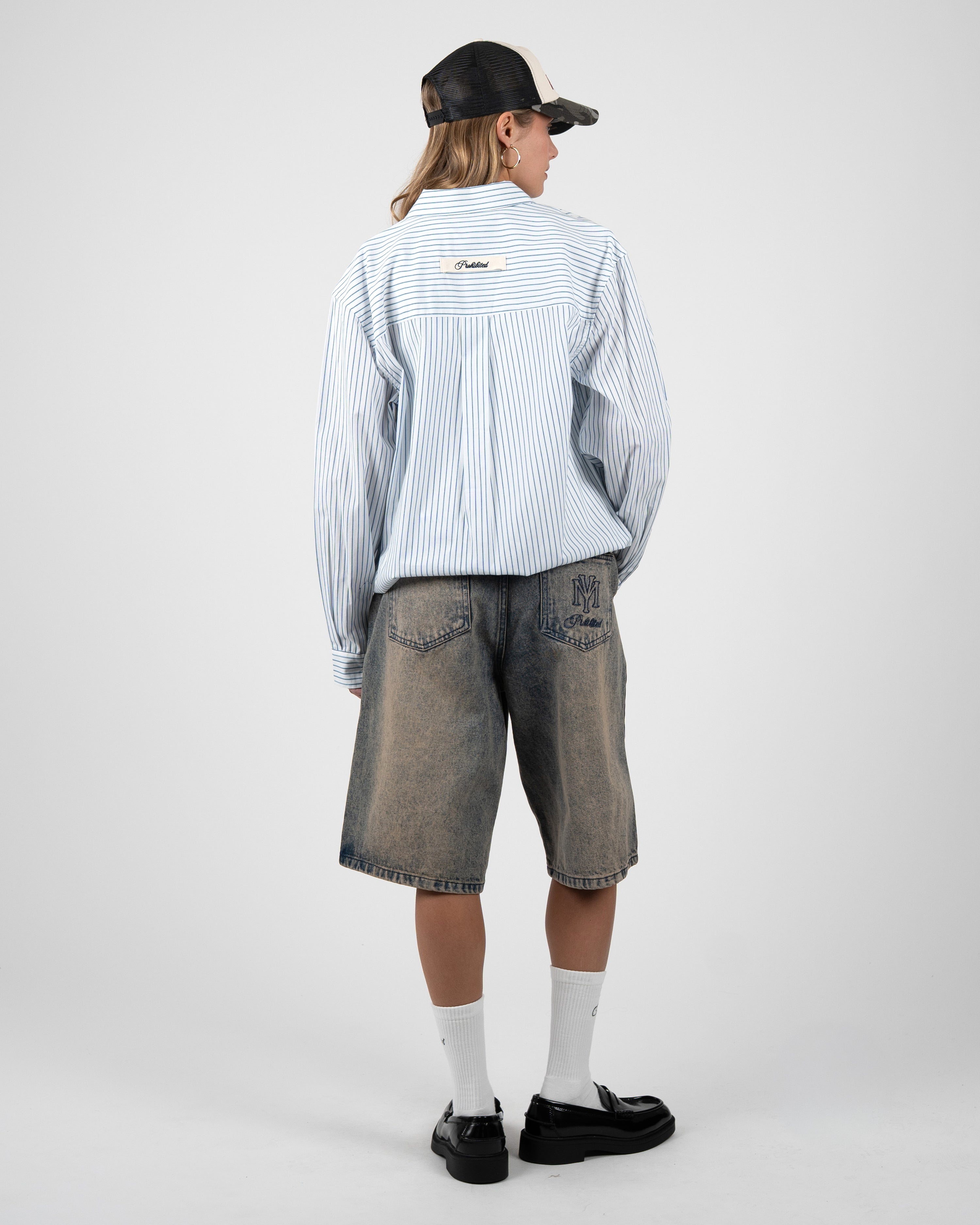 Off Shore Jorts Faded Blue