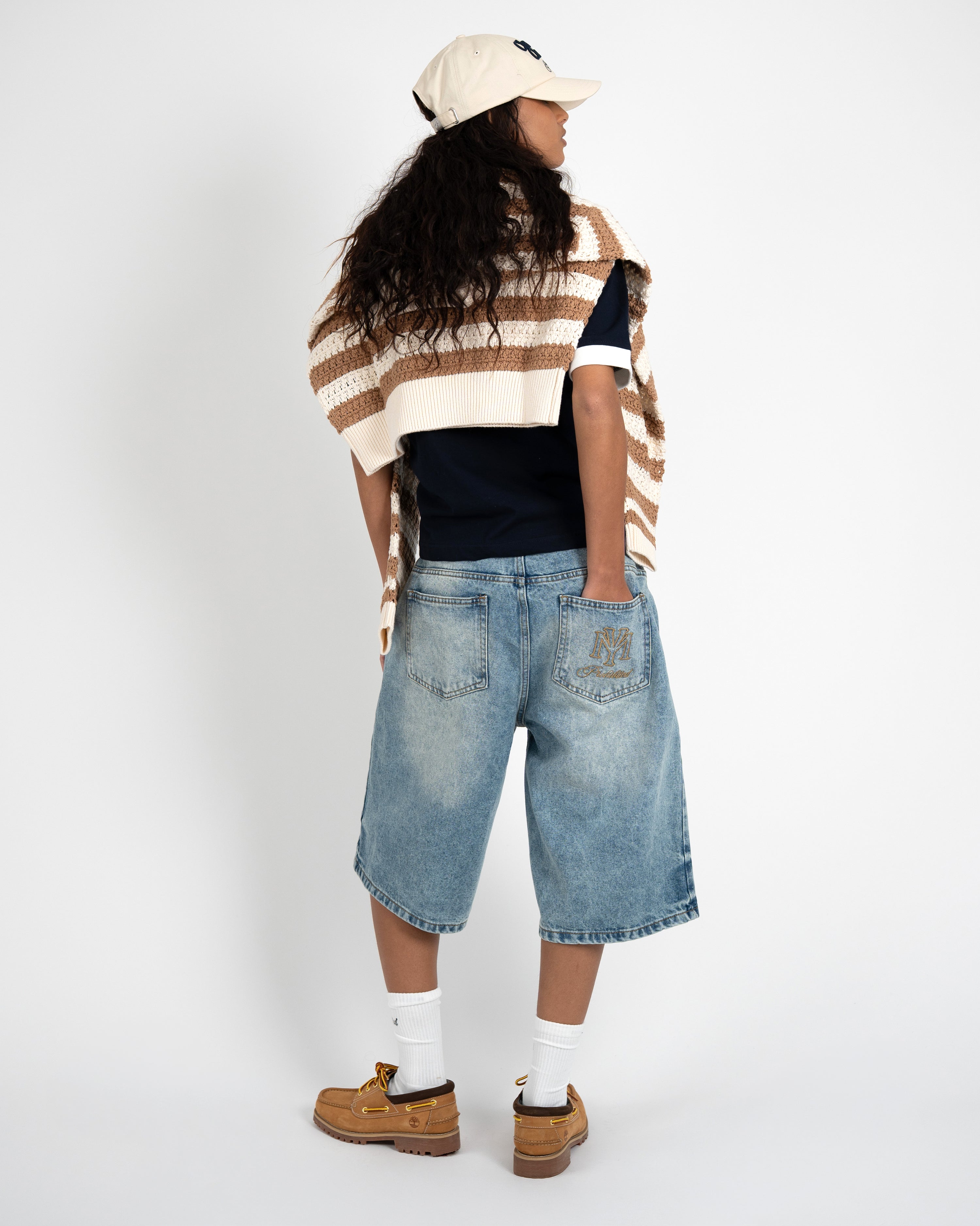 Off Shore Jorts Light Blue