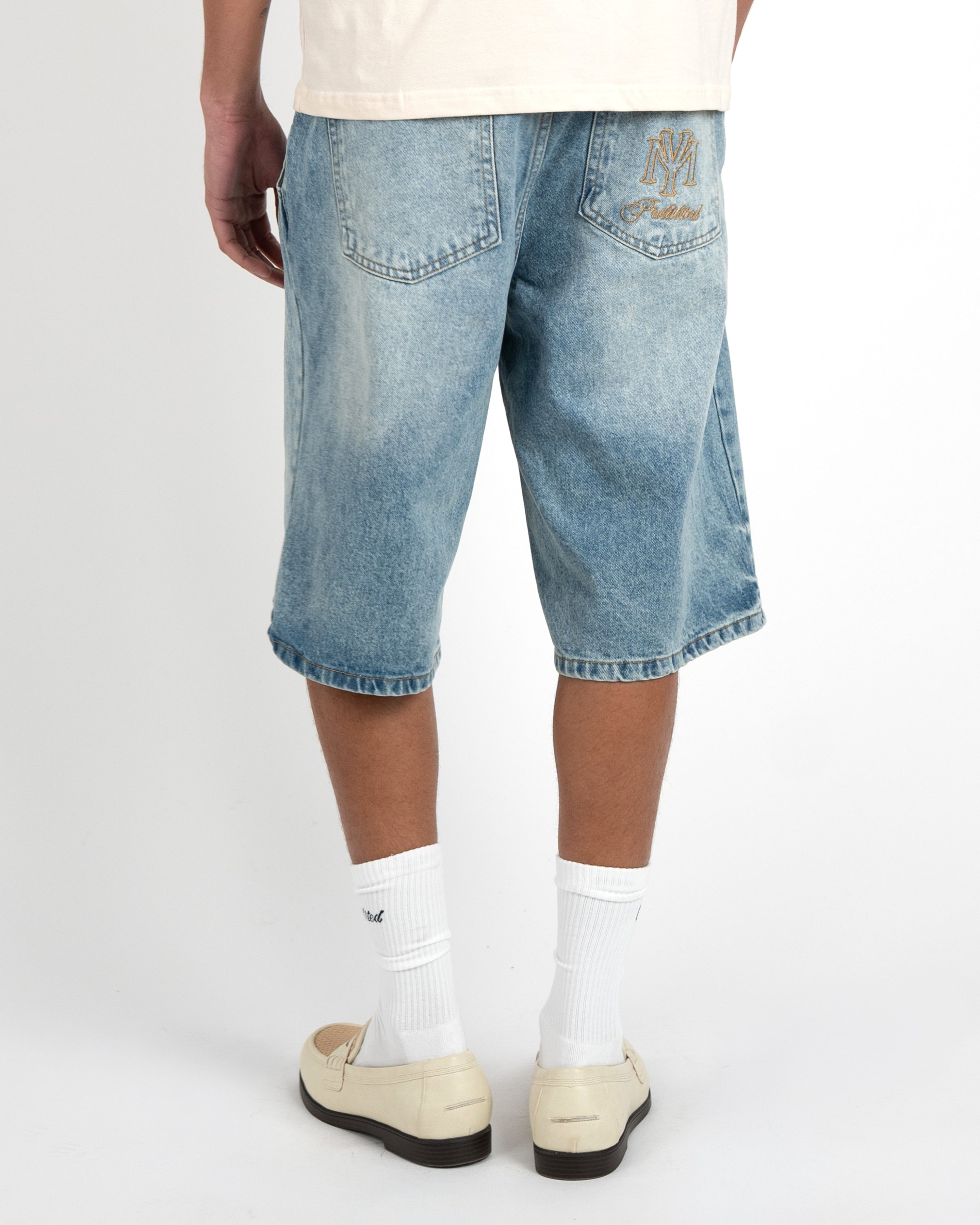 Off Shore Jorts Light Blue