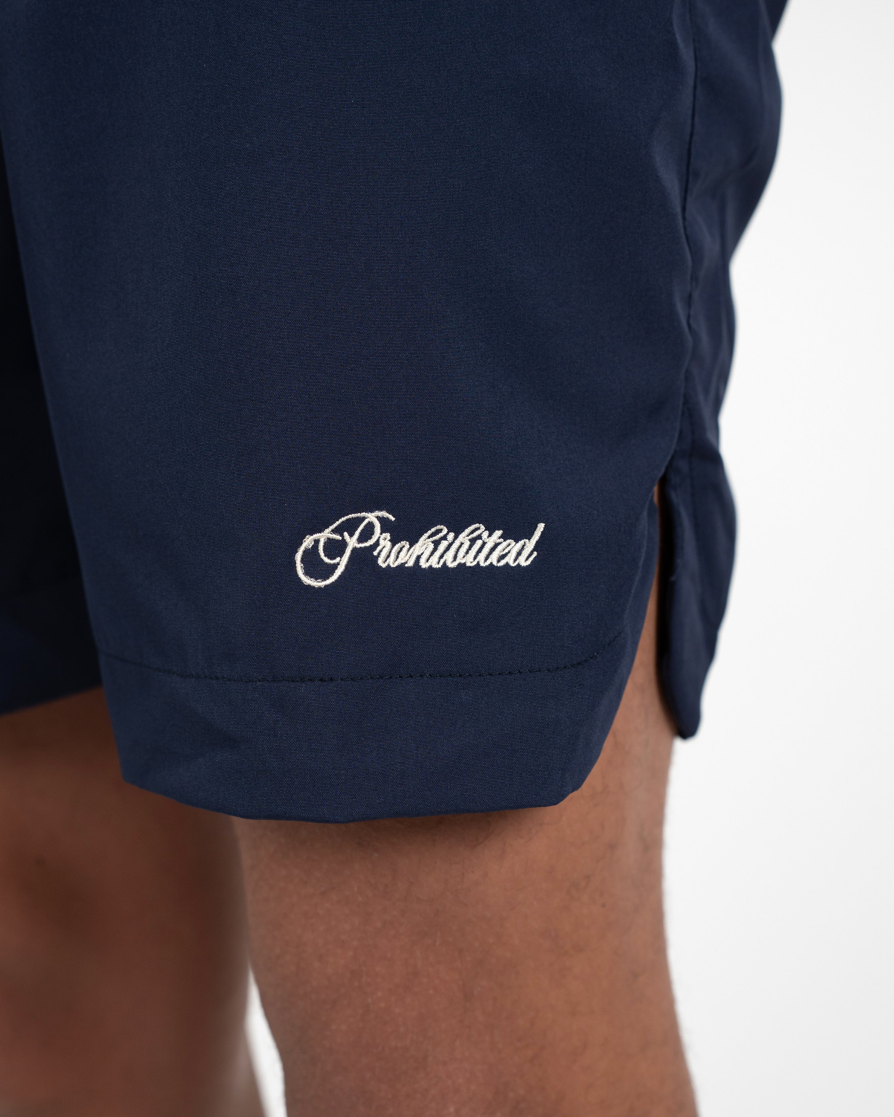 Poolside Swim Shorts Dark Blue