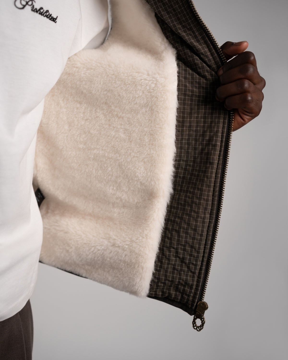 Snowplow Vest | Brown