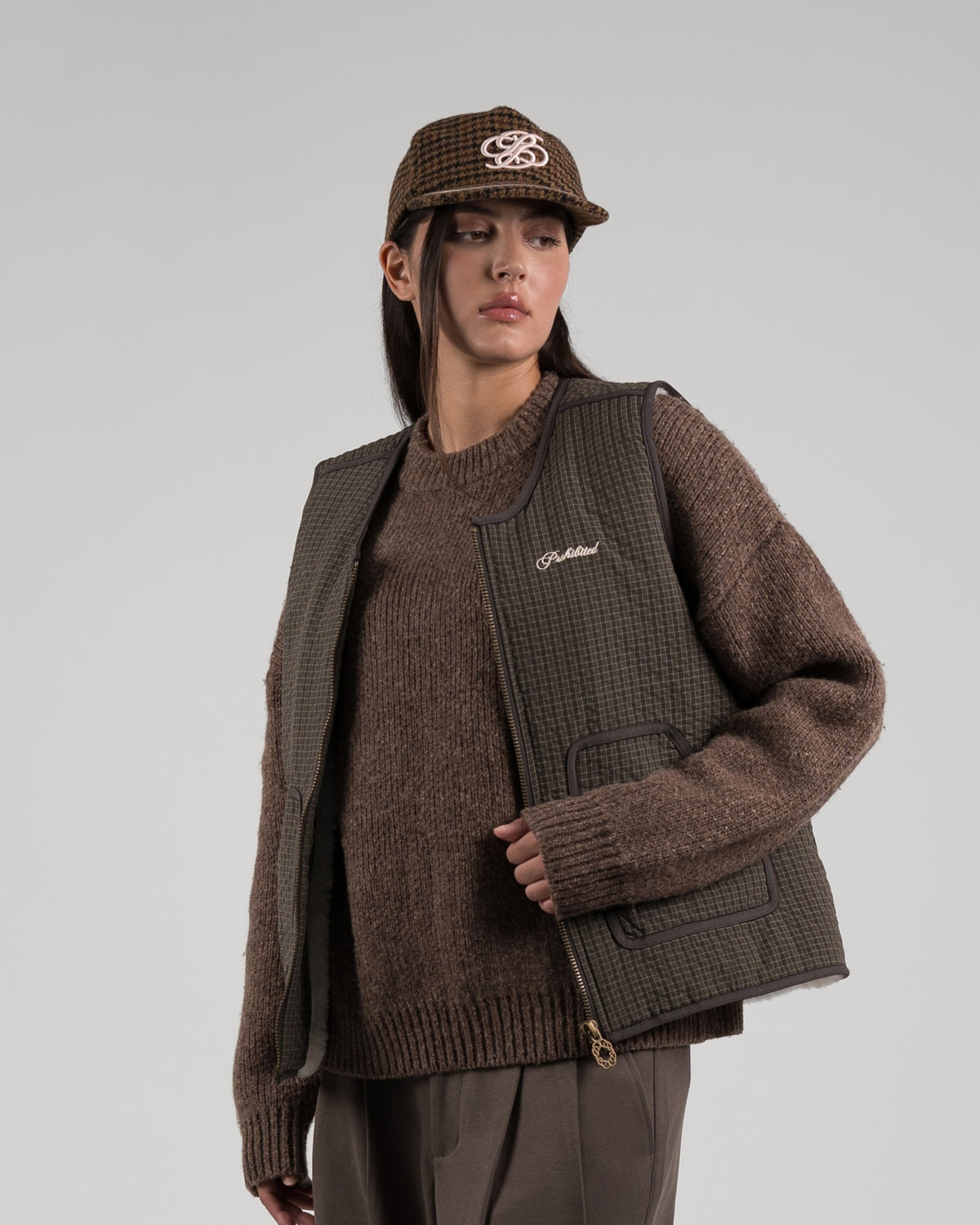 Snowplow Vest | Brown