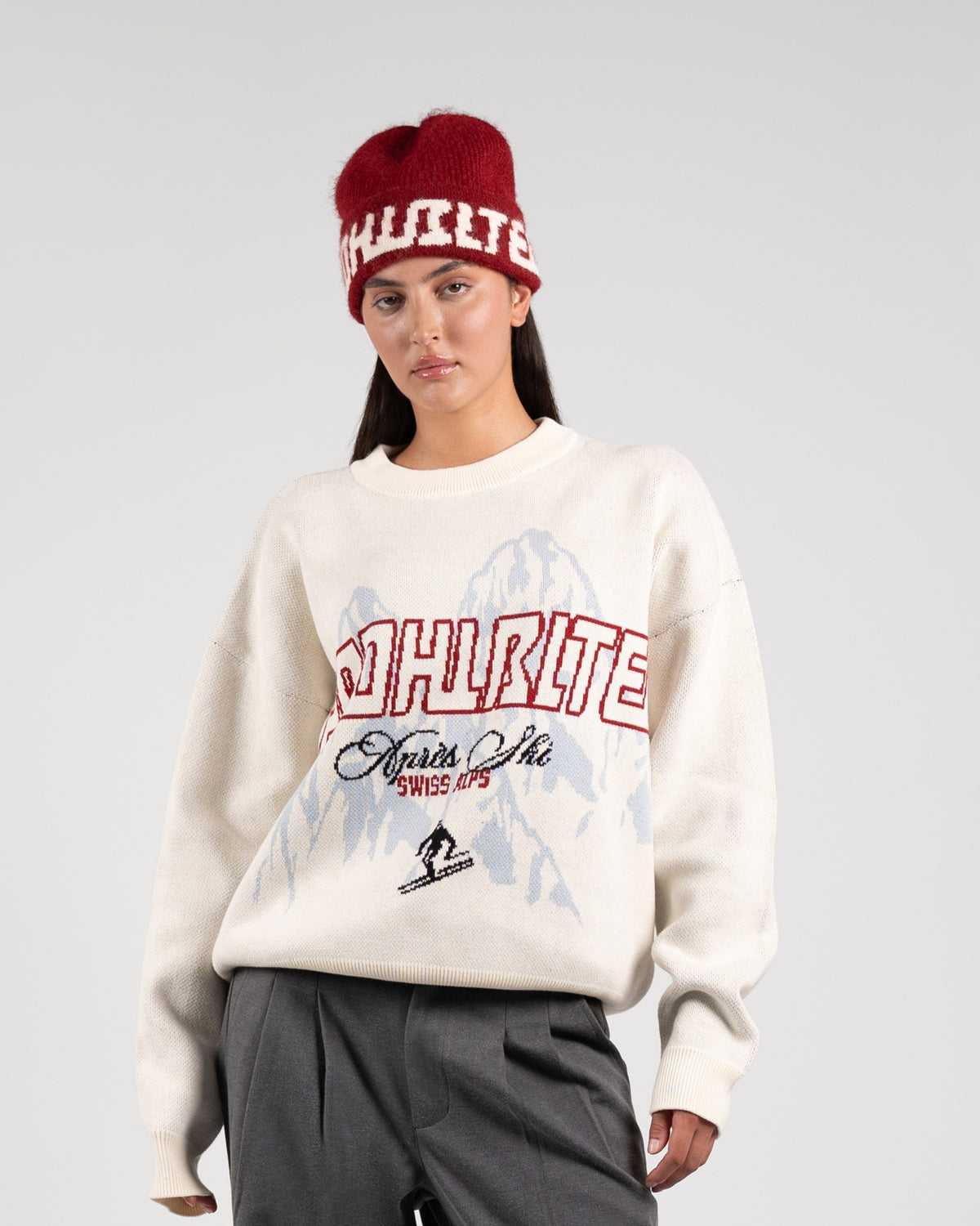 Downhill Knit Sweater | Off-White