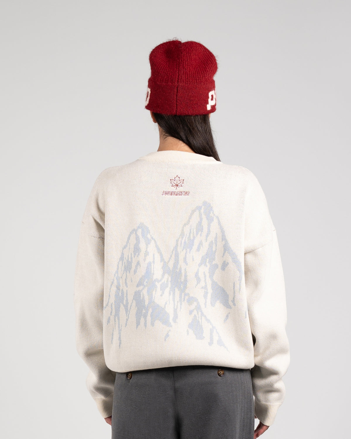 Downhill Knit Sweater | Off-White