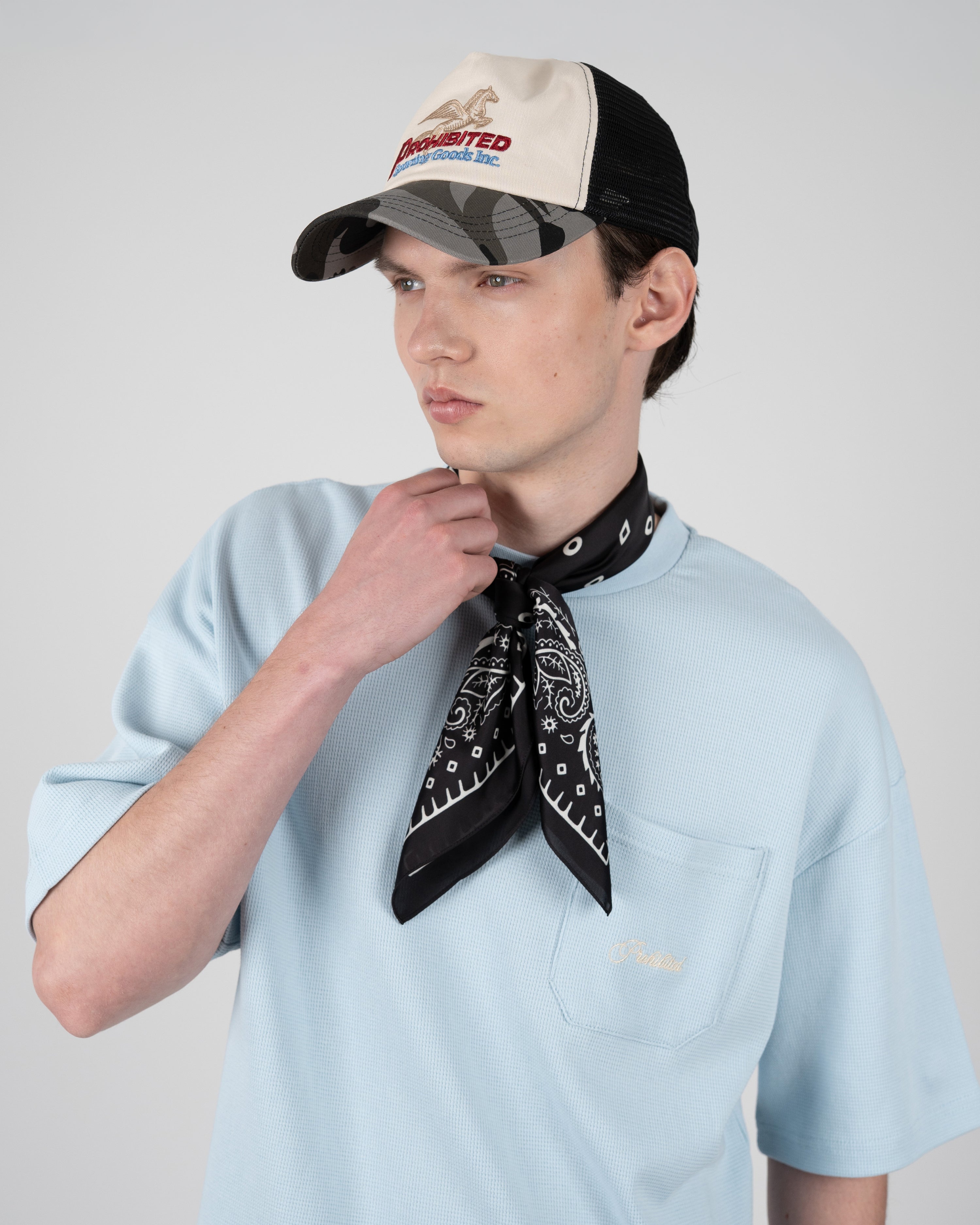 Prohibited Scarf Black