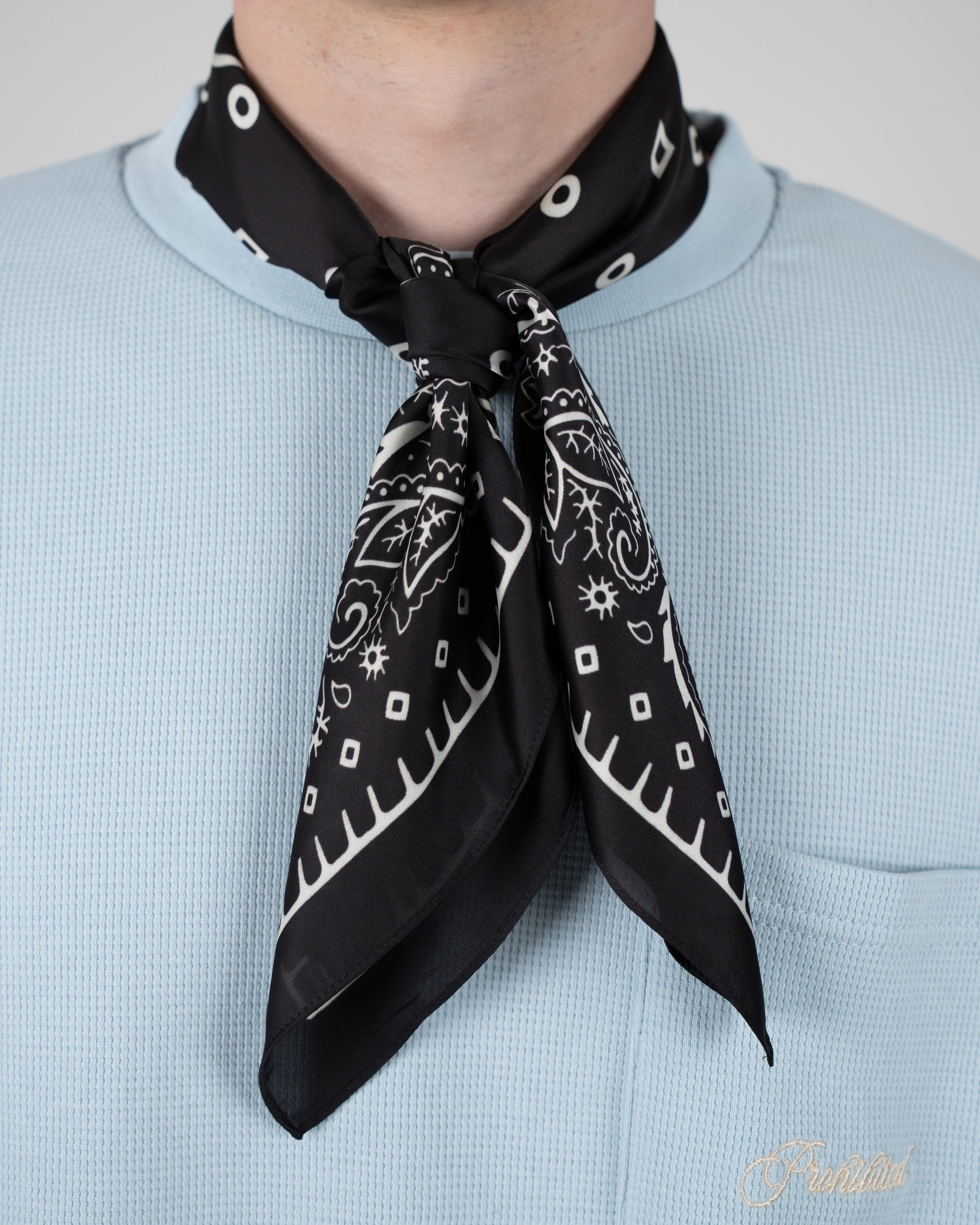 Prohibited Scarf Black