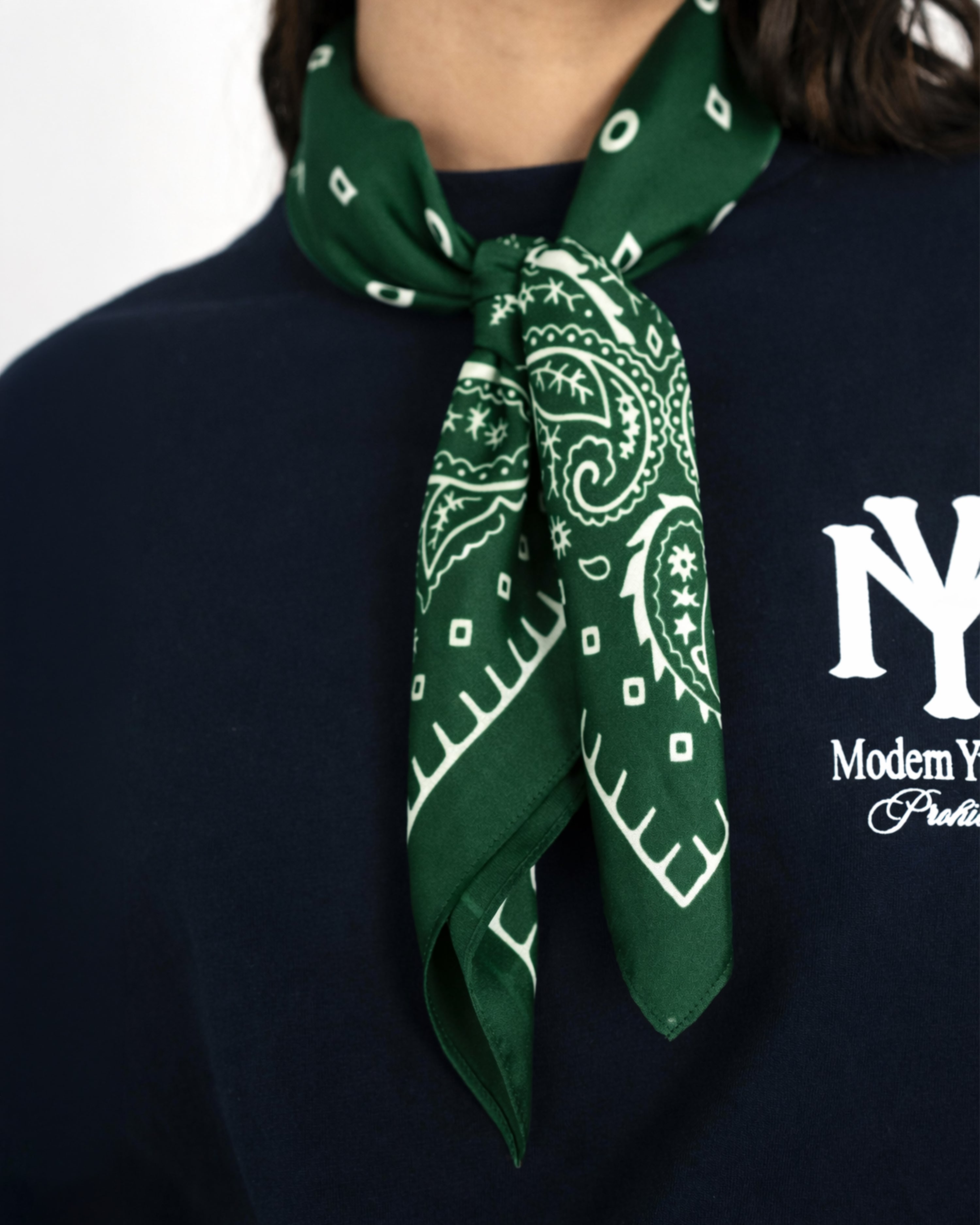 Prohibited Scarf Green