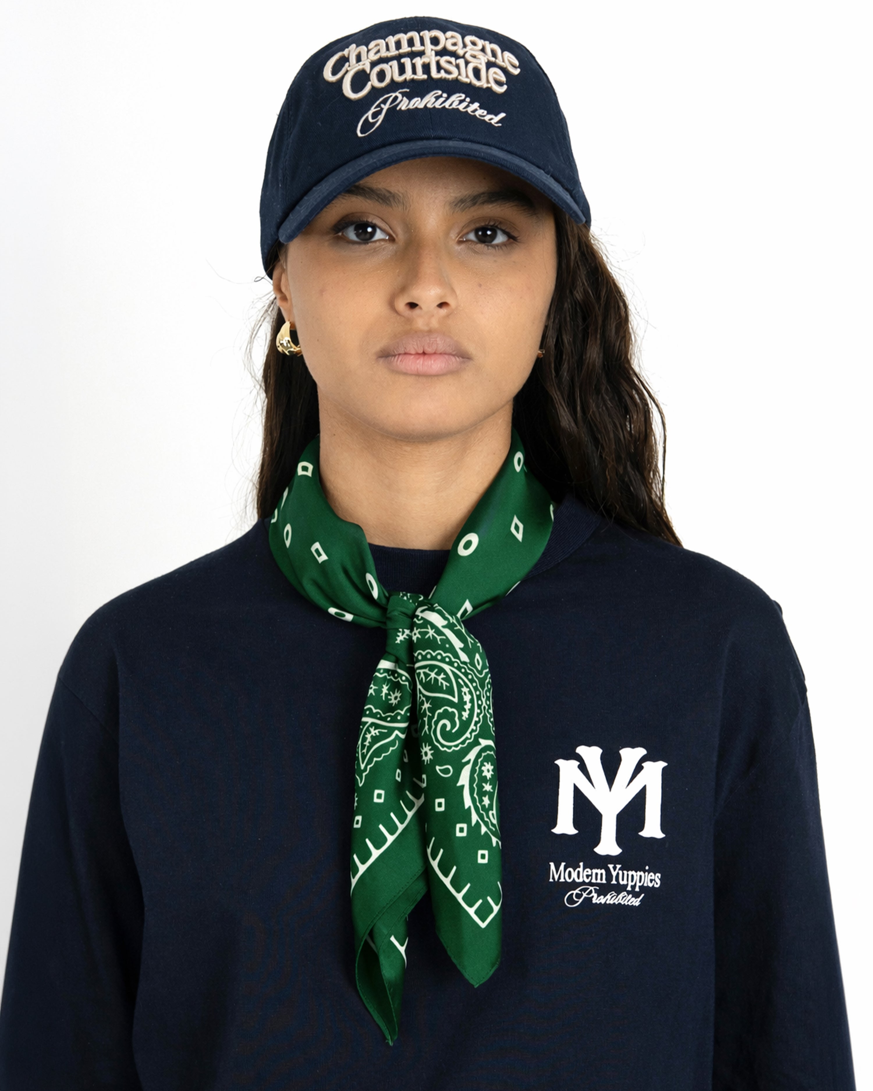 Prohibited Scarf Green